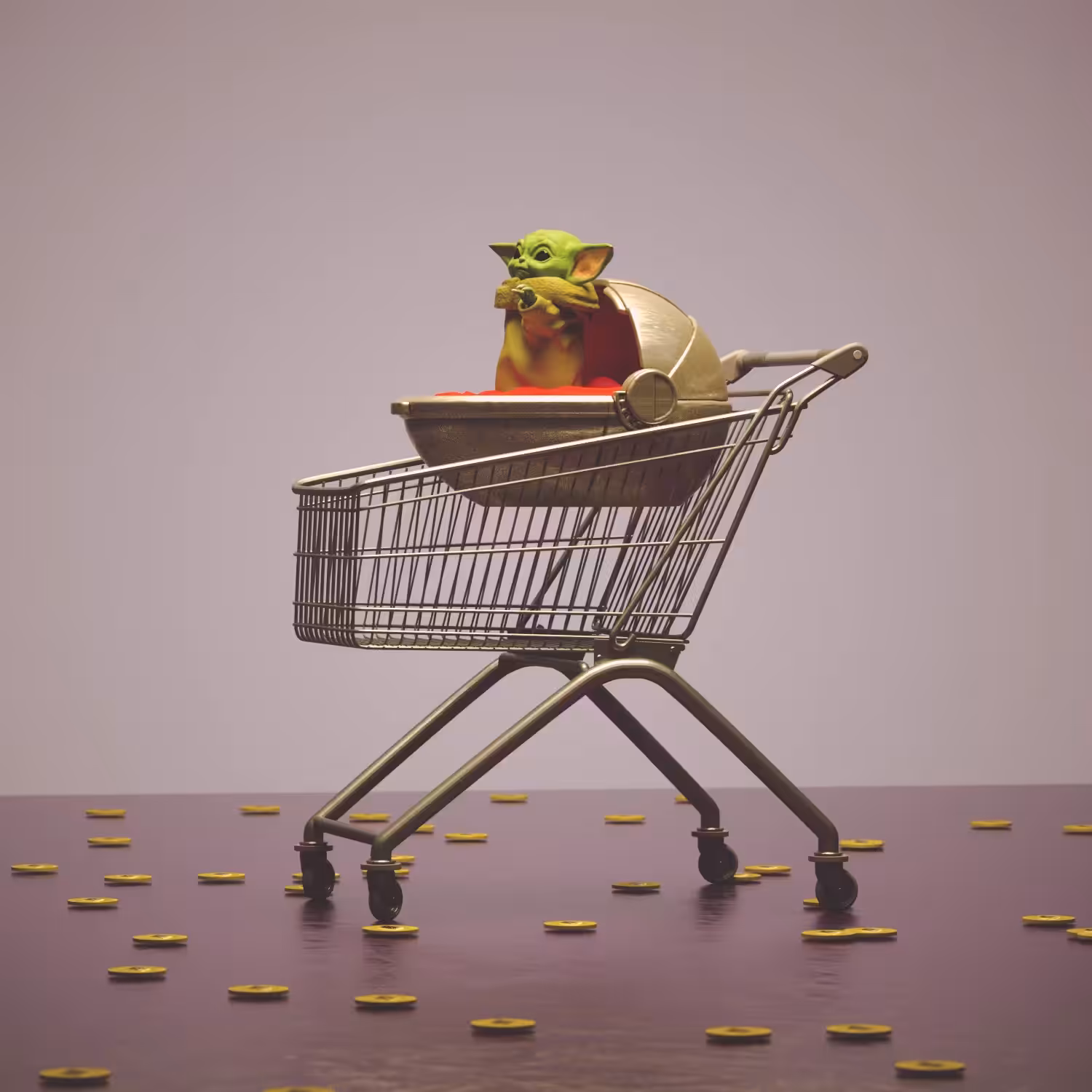 Baby Miner Yoda