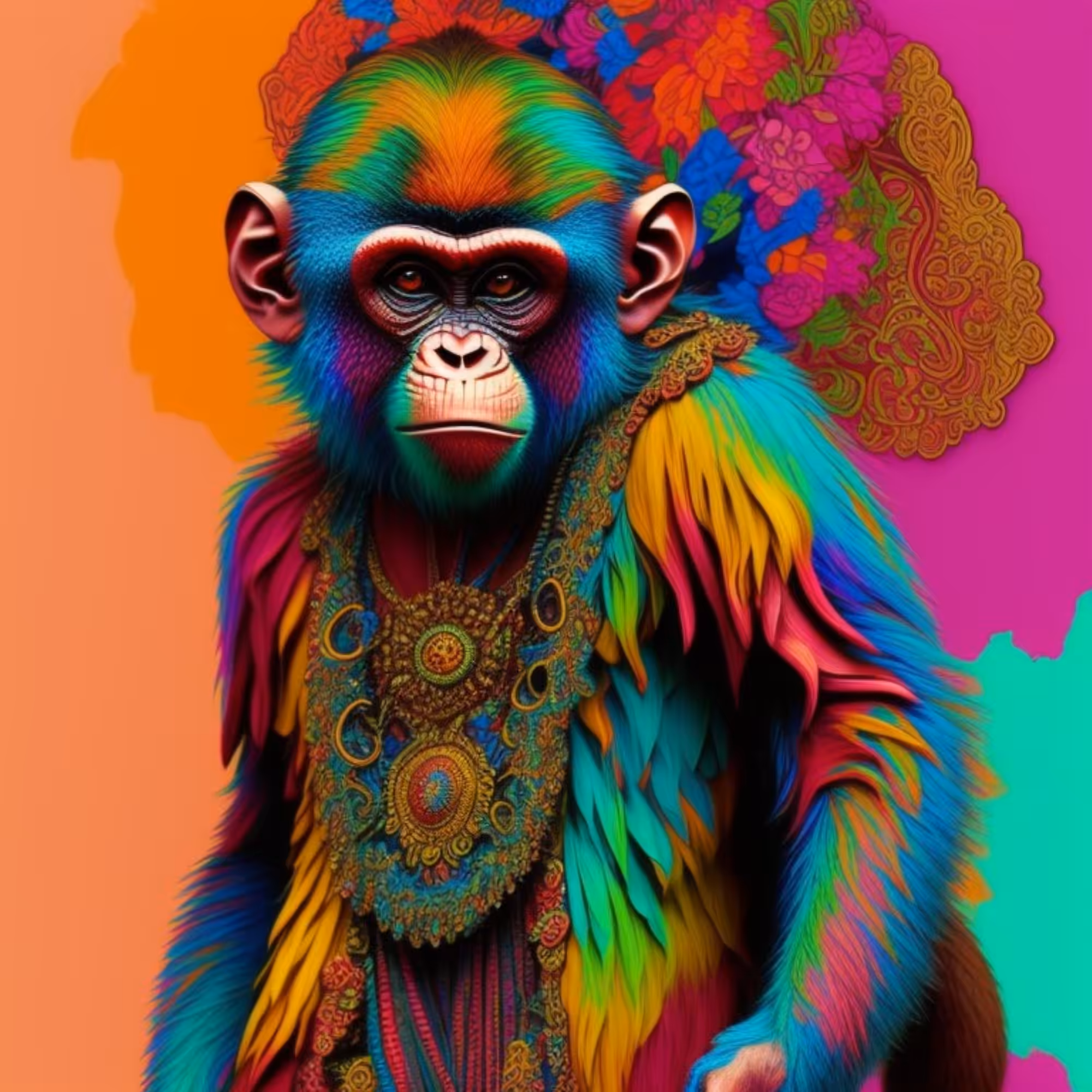 Colorful world of animals#1