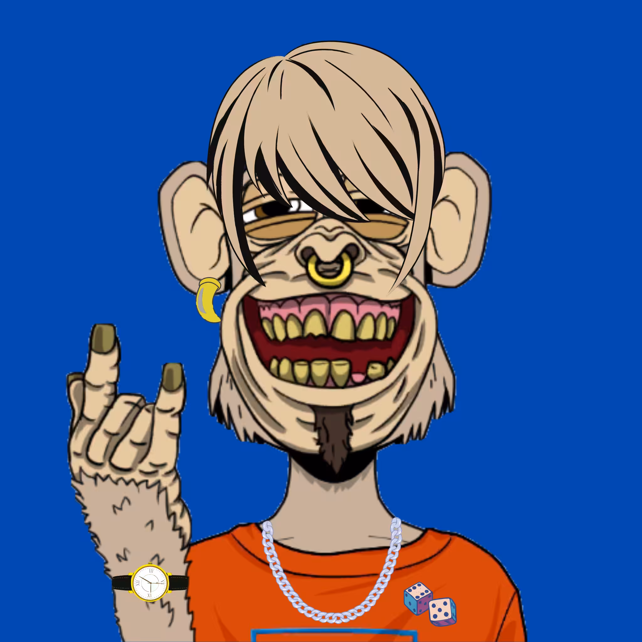 mati mask nft: smart monkey #18