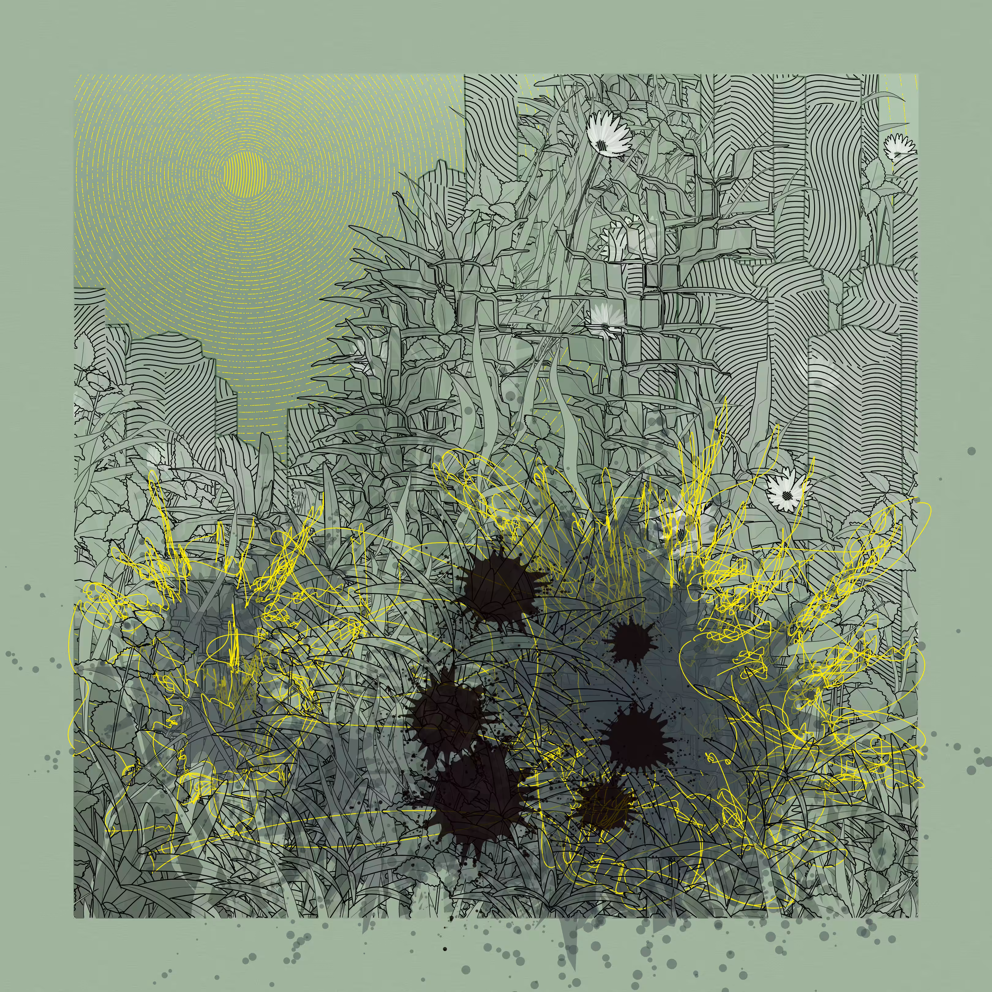 Landscape with Carbon Capture #5256