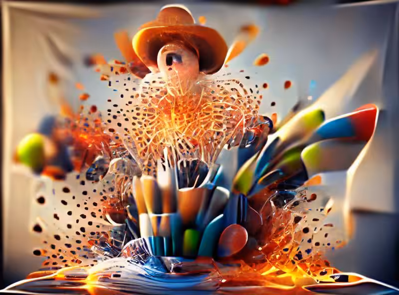 Abraham's First Works: Art Is An Explosion