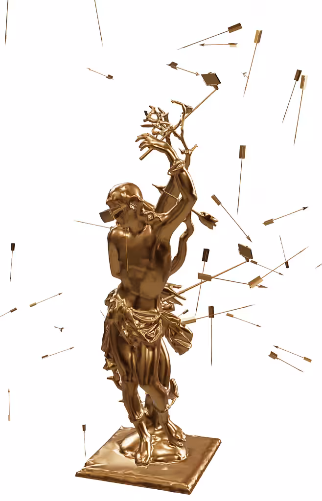 Metaversal Saint Sebastian