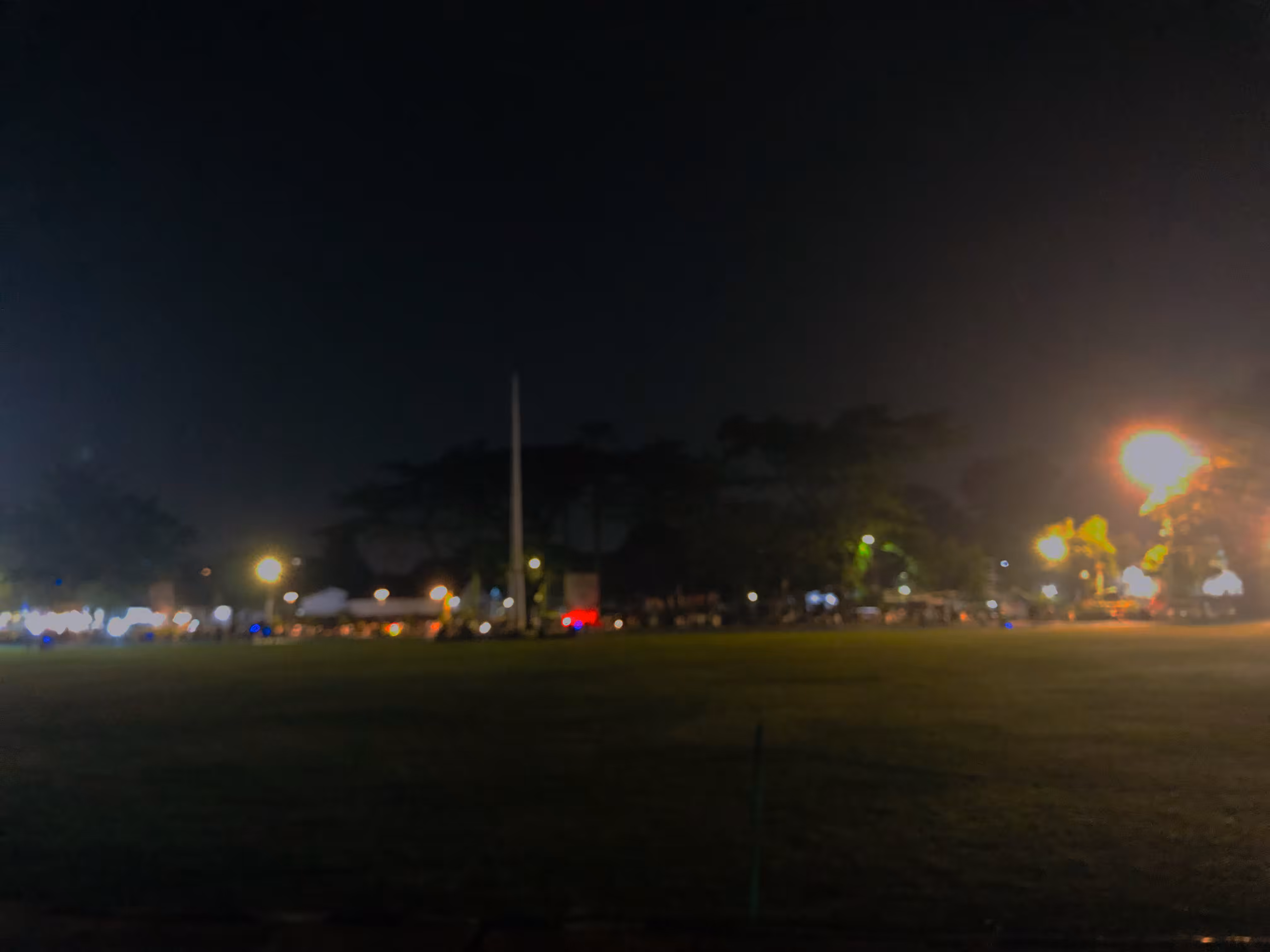 The Blur of Scenery Light