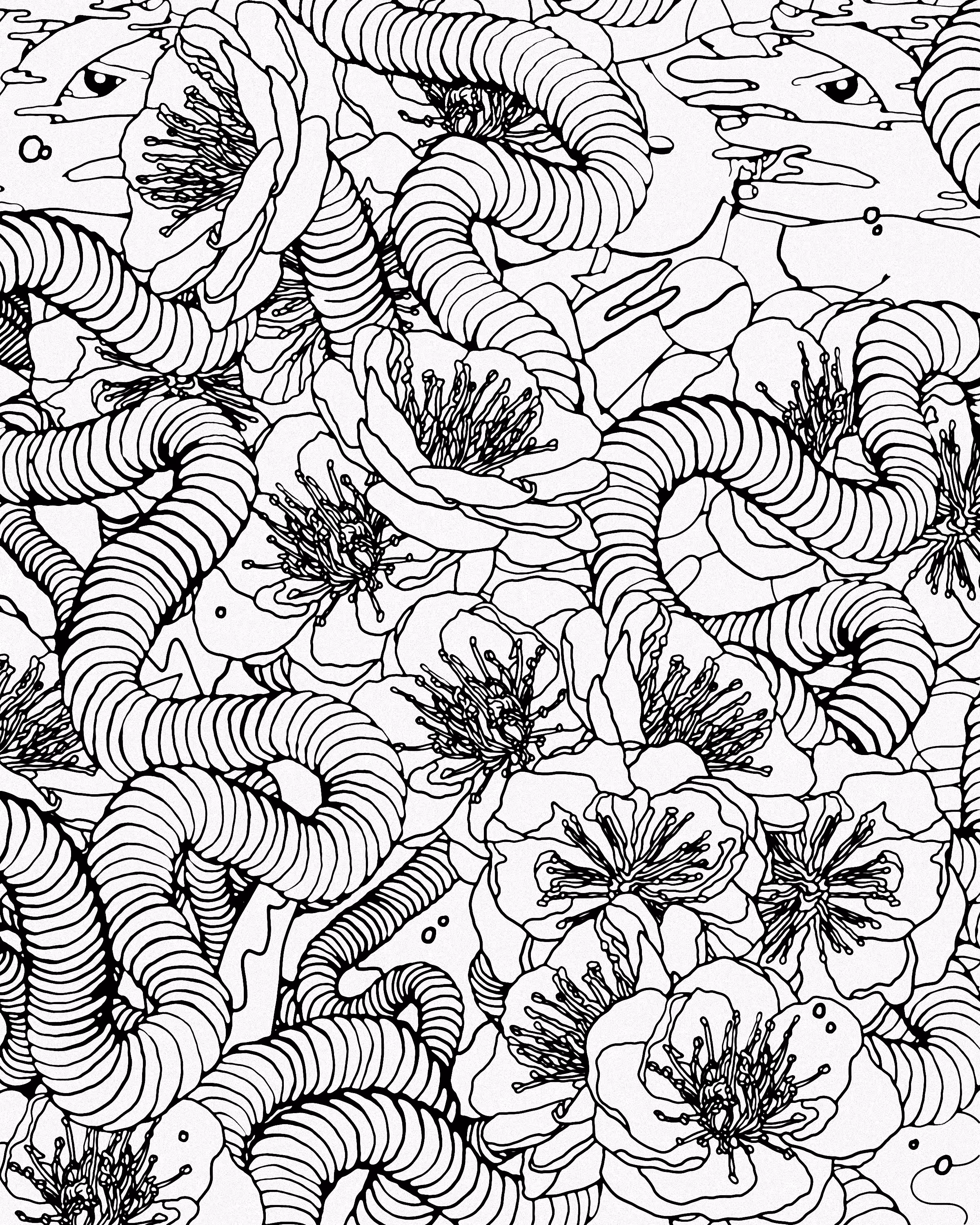 Plum Flowers 🌺 / BW Special Edition