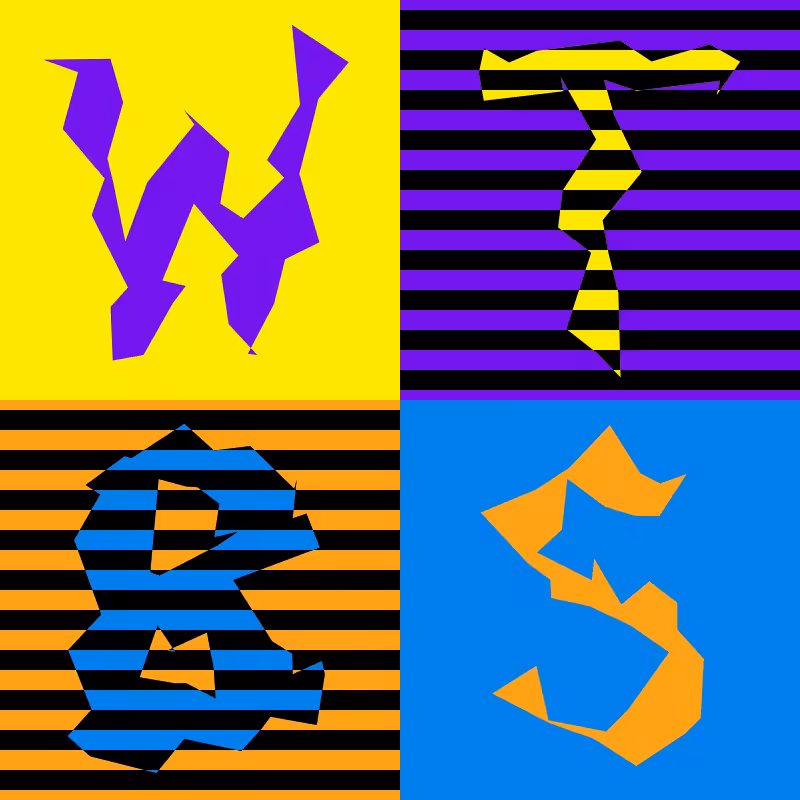 Waiting To Be Signed Logo with Wobbles #133