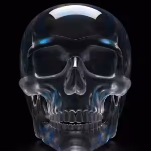 electric chair skull | diorama
