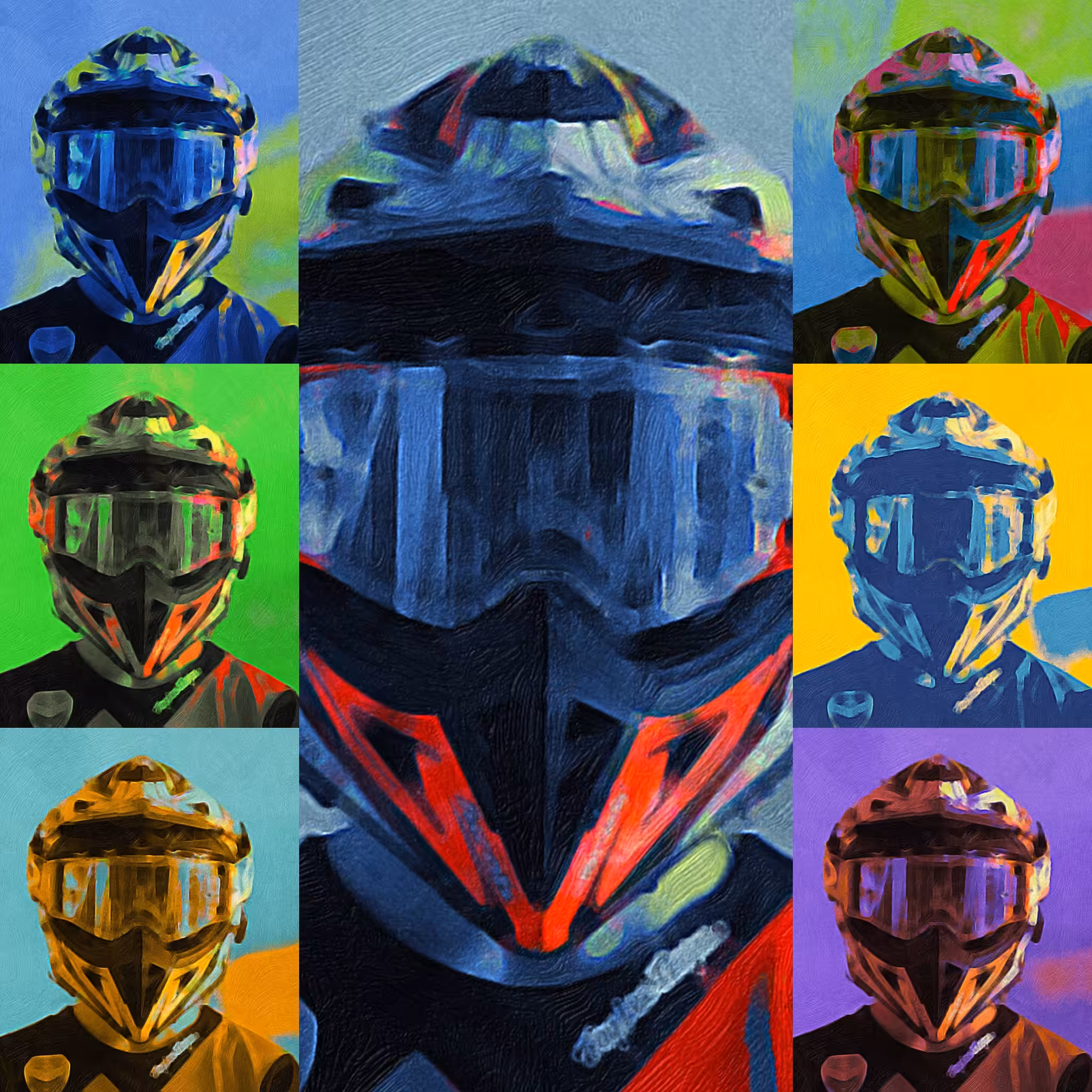 Warhol Helmet