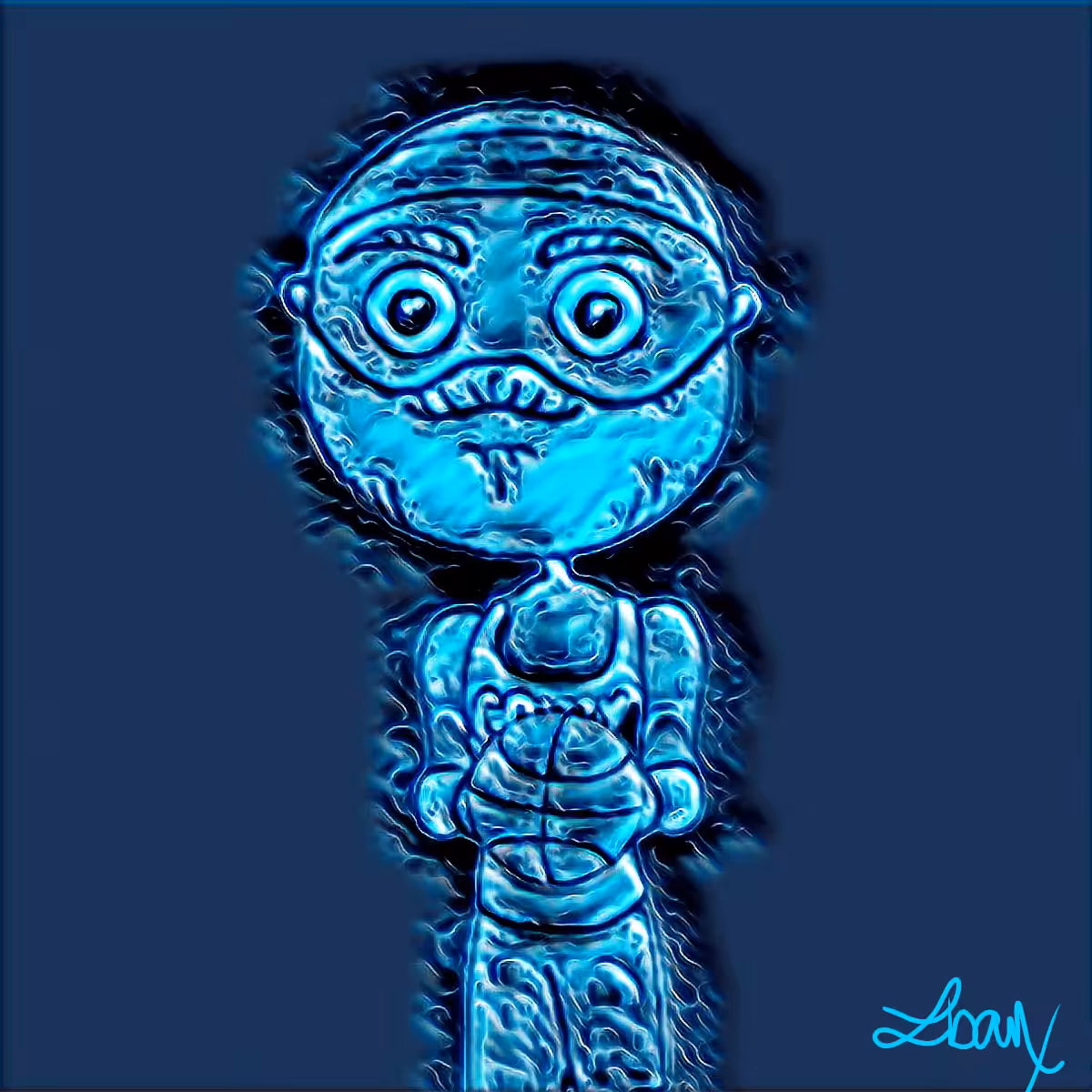 Grizzy blue derivative by Iban