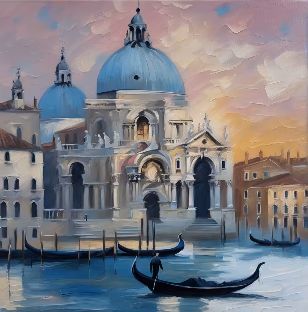 Sunset in Venice