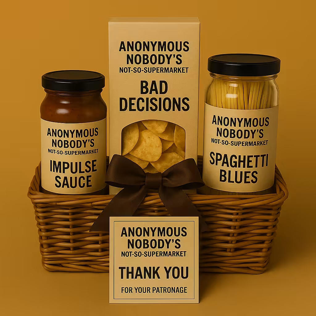 Anonymous Nobody’s Not-So-Supermarket: ThankYouComeAgain™️ #2