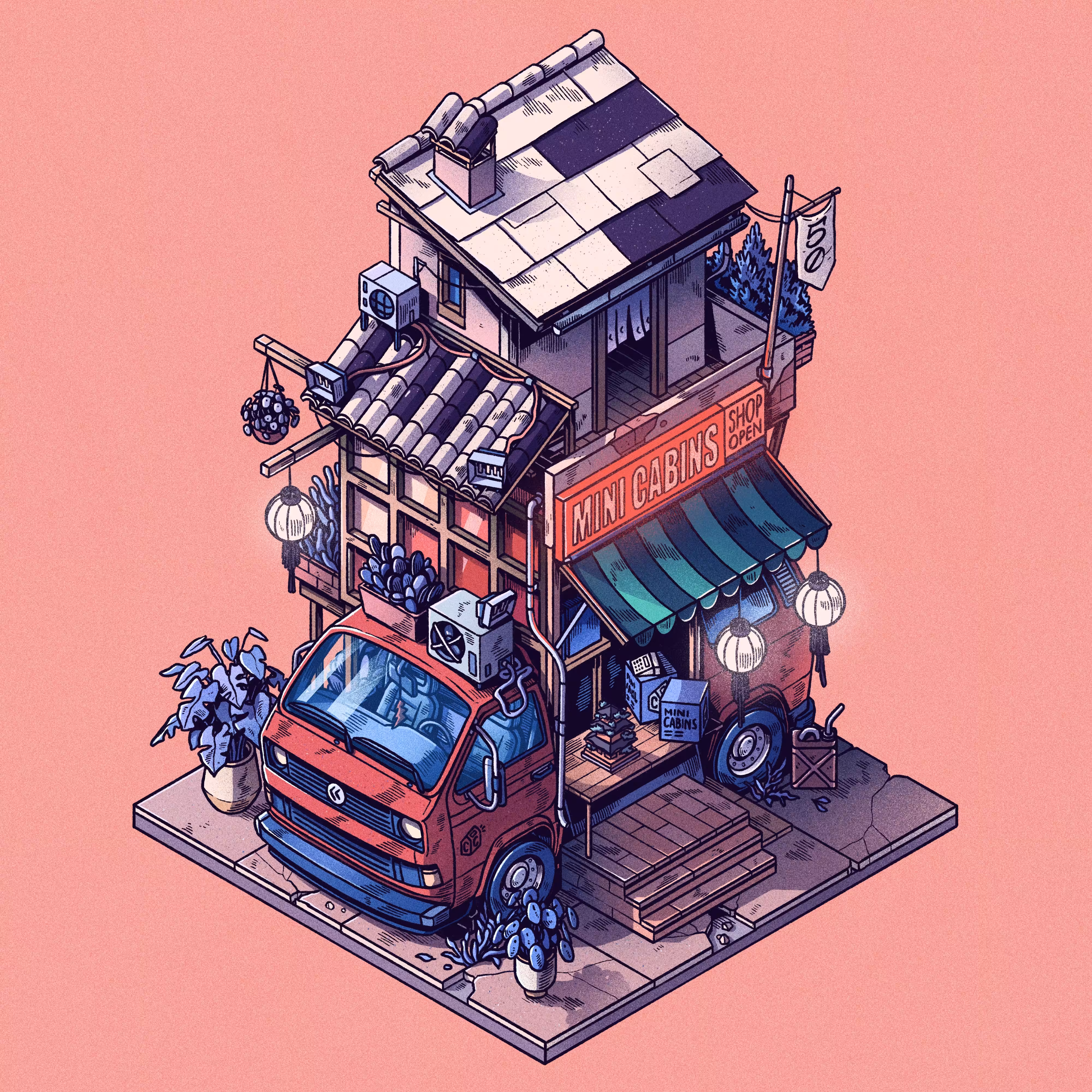 Curious Cabins #50: Caravan #501