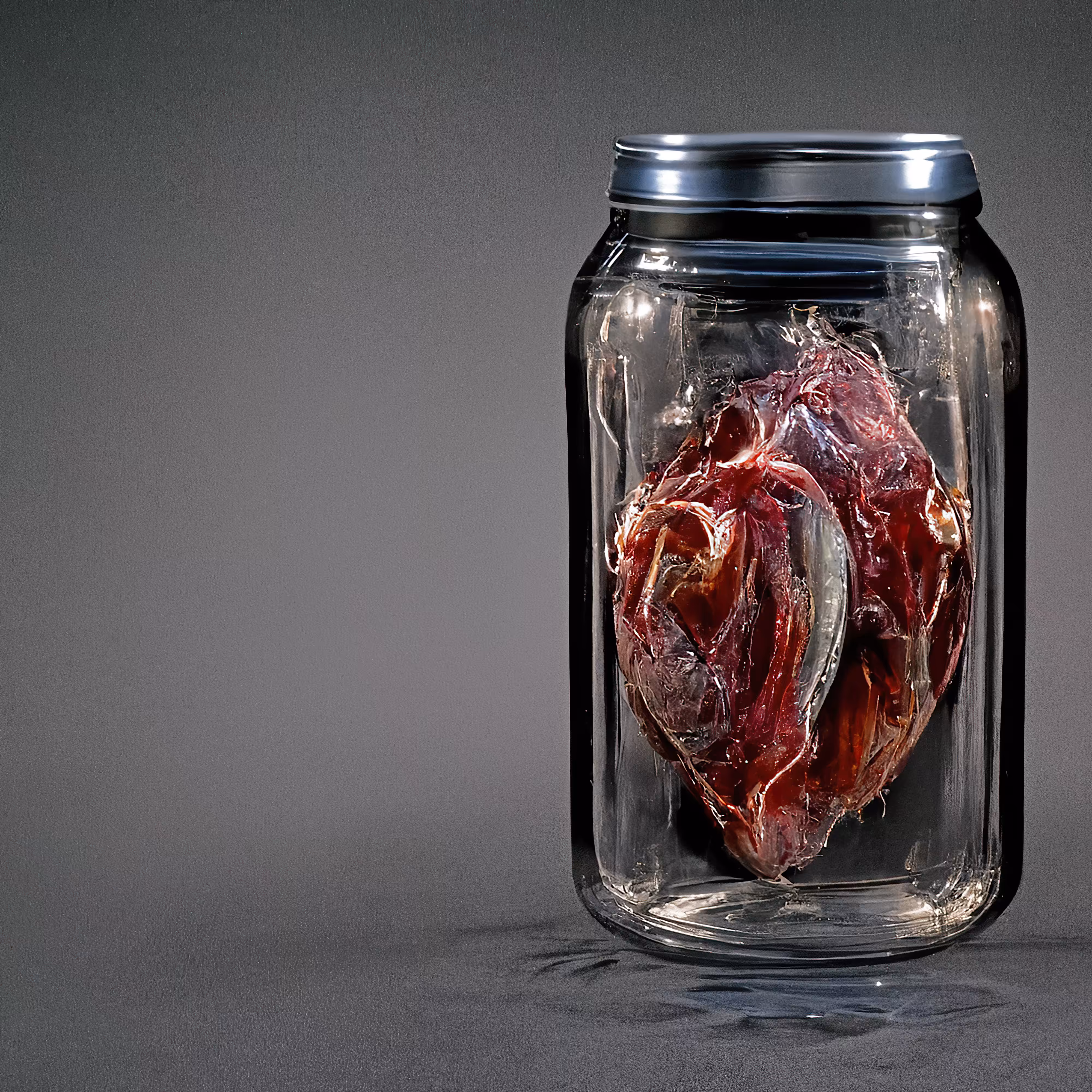 Grocery Heart in the Jar