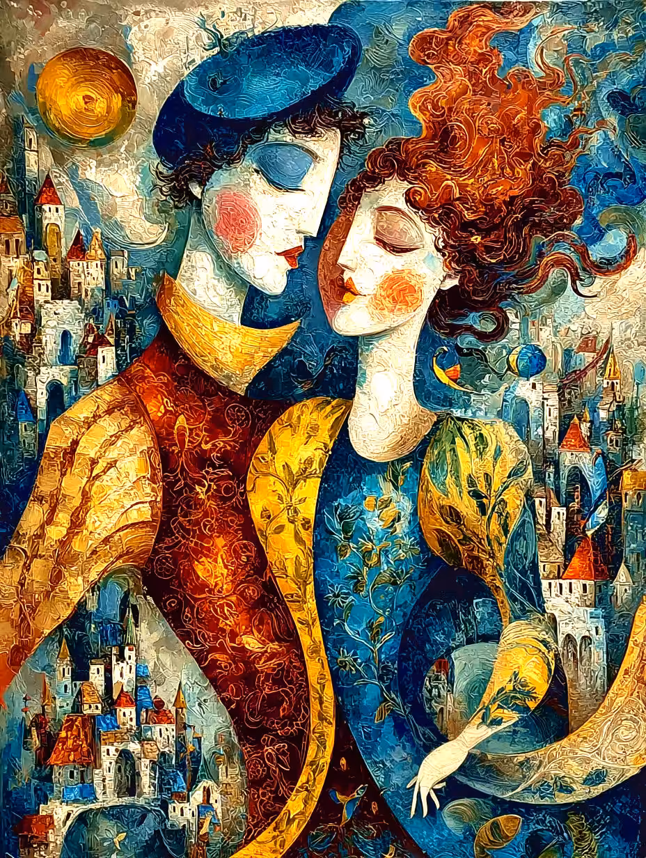 Lovers Above the City
