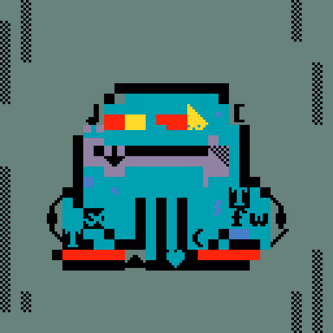 ASCII CrypToadz #1417