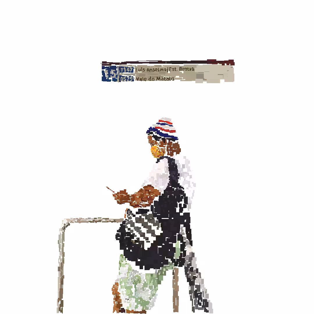 a block painting in a blockchain