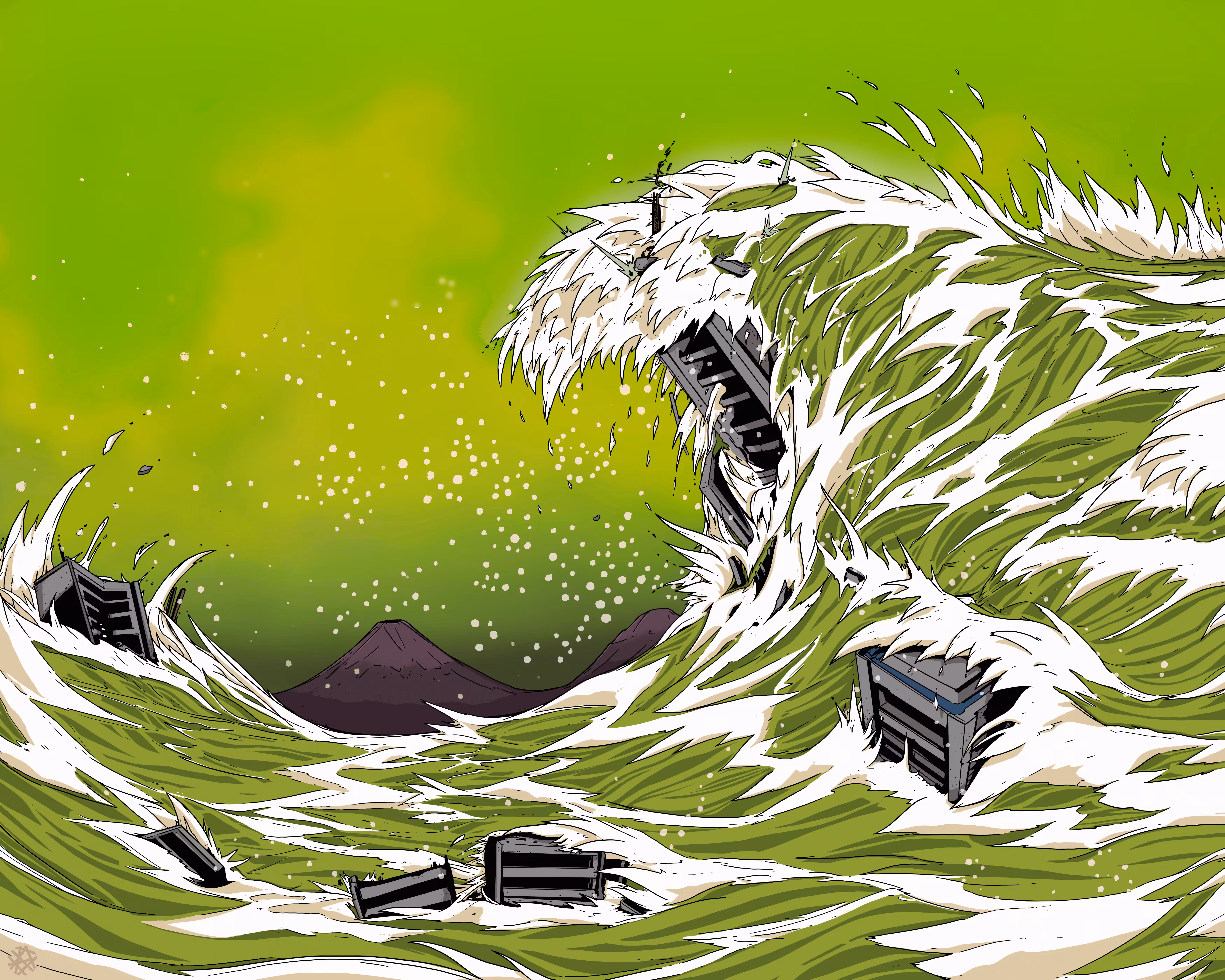 The great Landslide of Mud