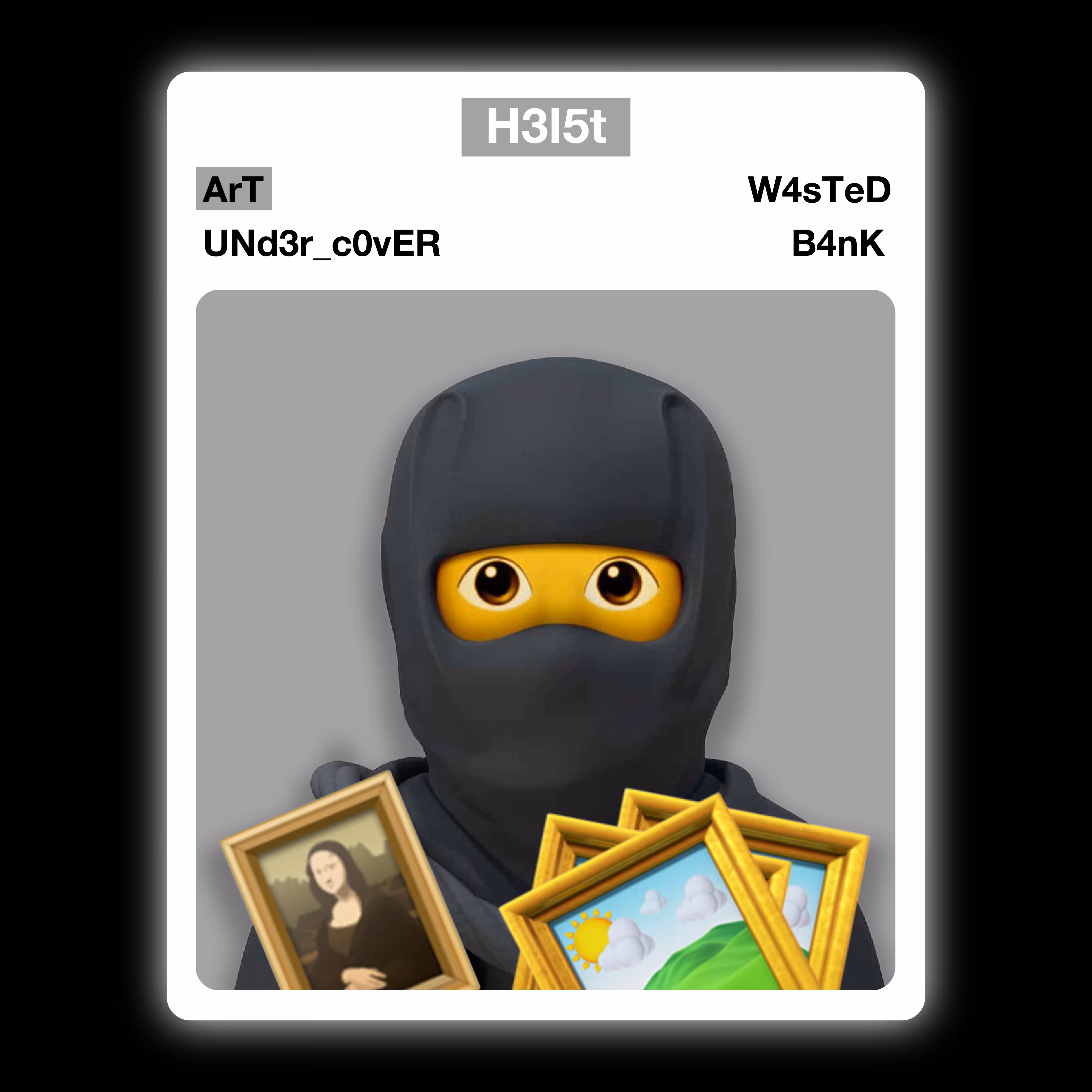 HEIST CARD #03