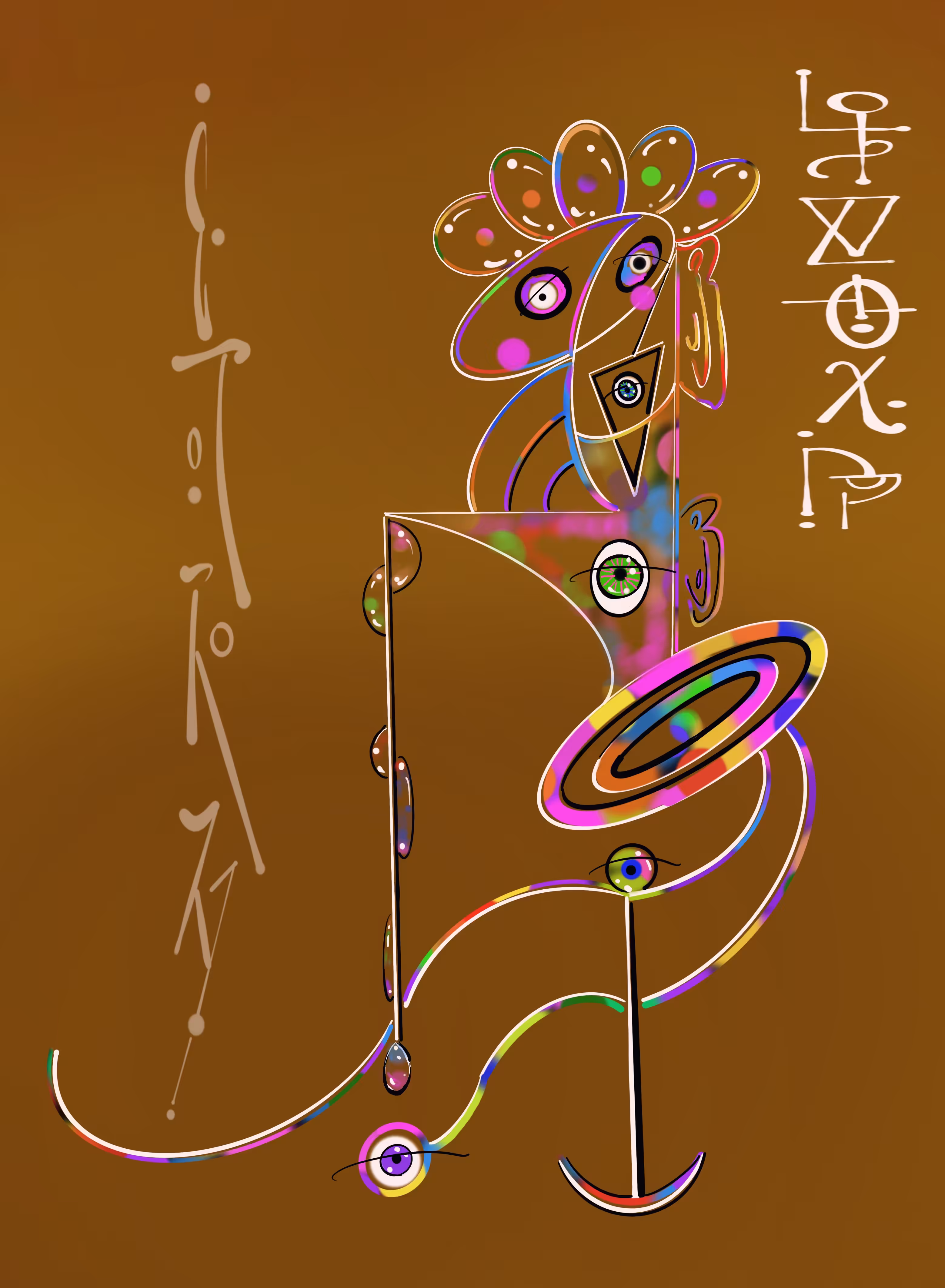 Bodhisattva Guanyin Riding on the Dragon