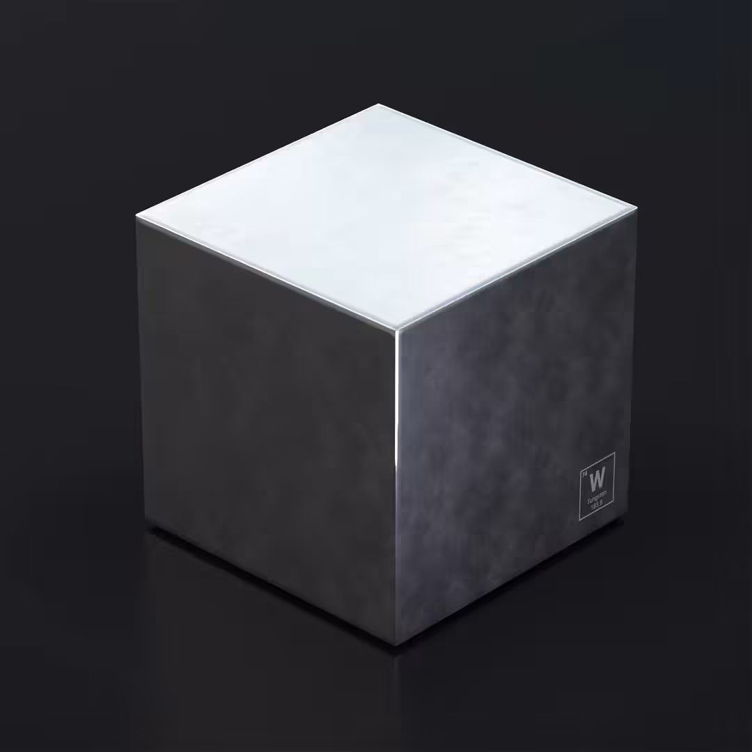 WORLD'S LARGEST FAKE TUNGSTEN CUBE