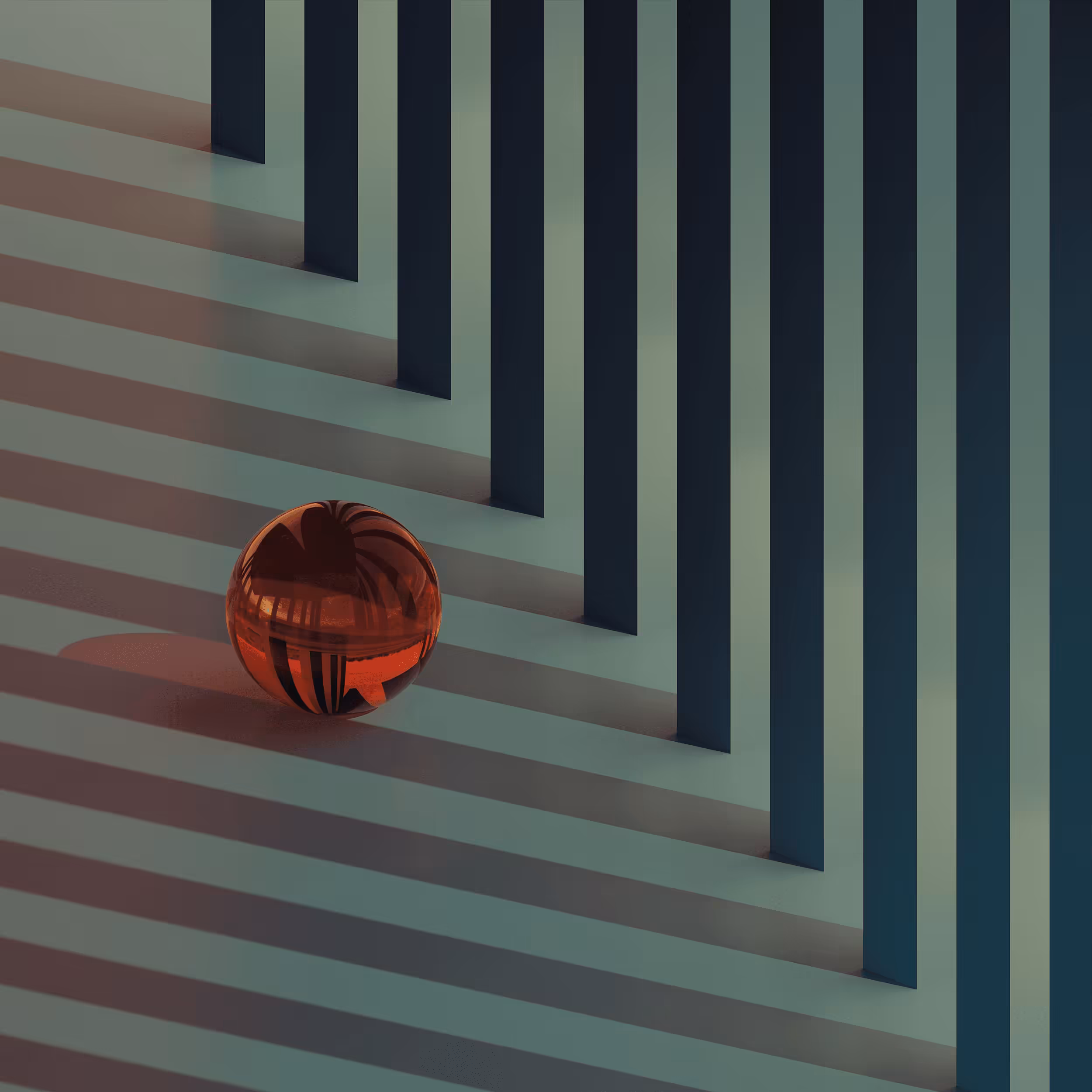 Minimal and Abstract Architecture Art: Abstract Art #96