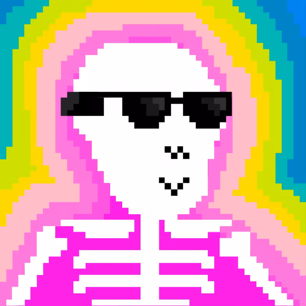 PIXEL SKULLETTI 1 #14