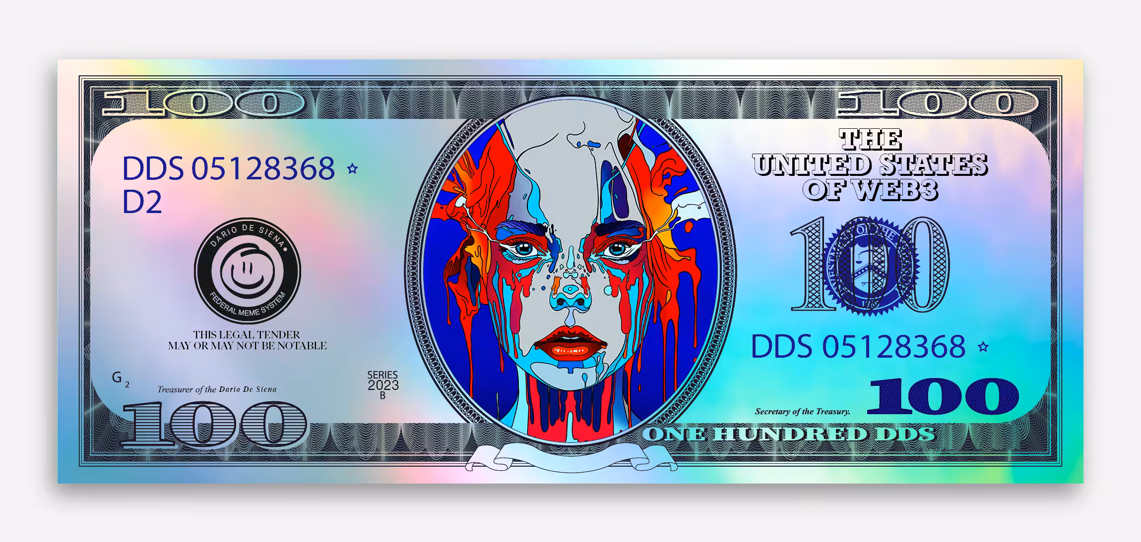 100 x $DDS