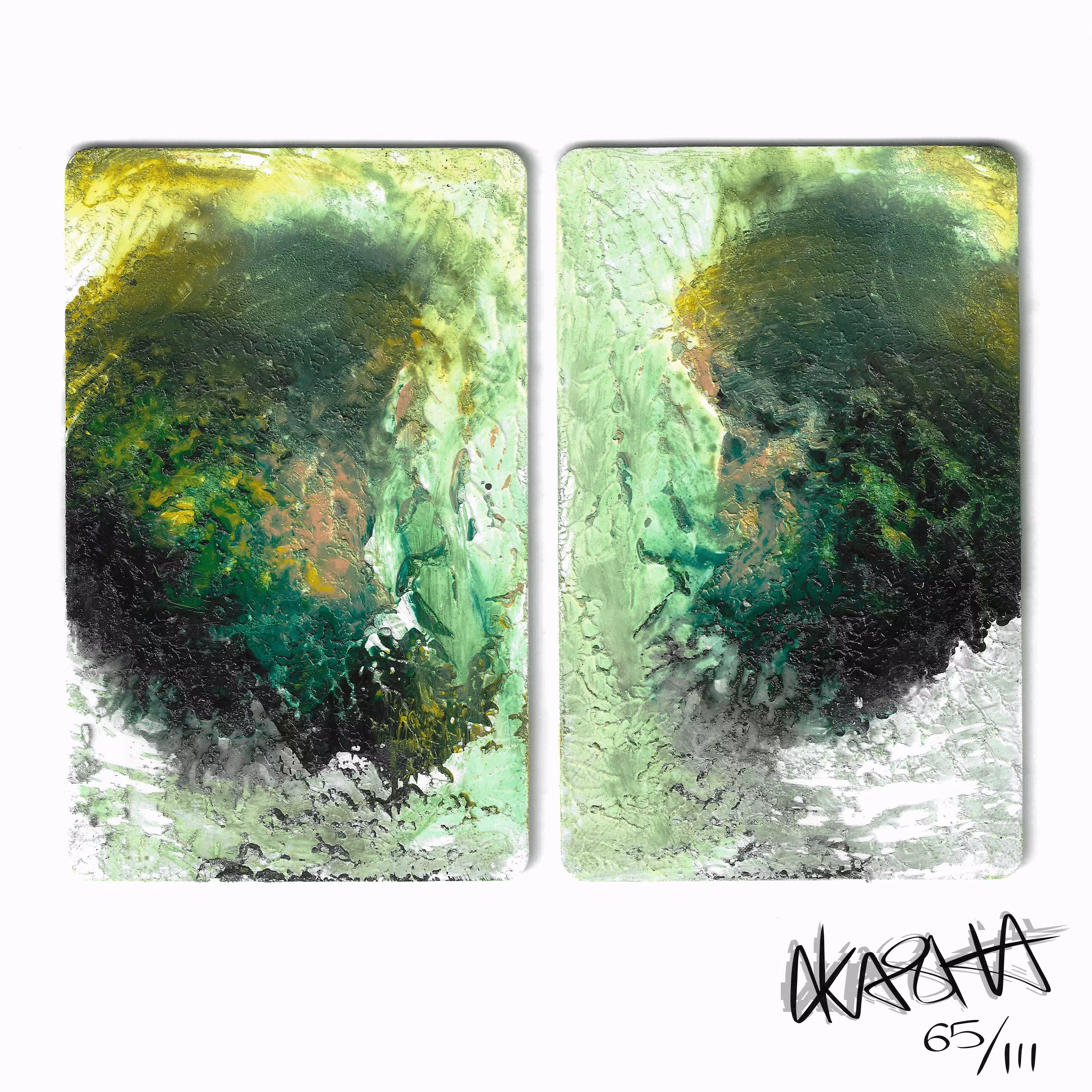 Micro Diptych: Chrysalis