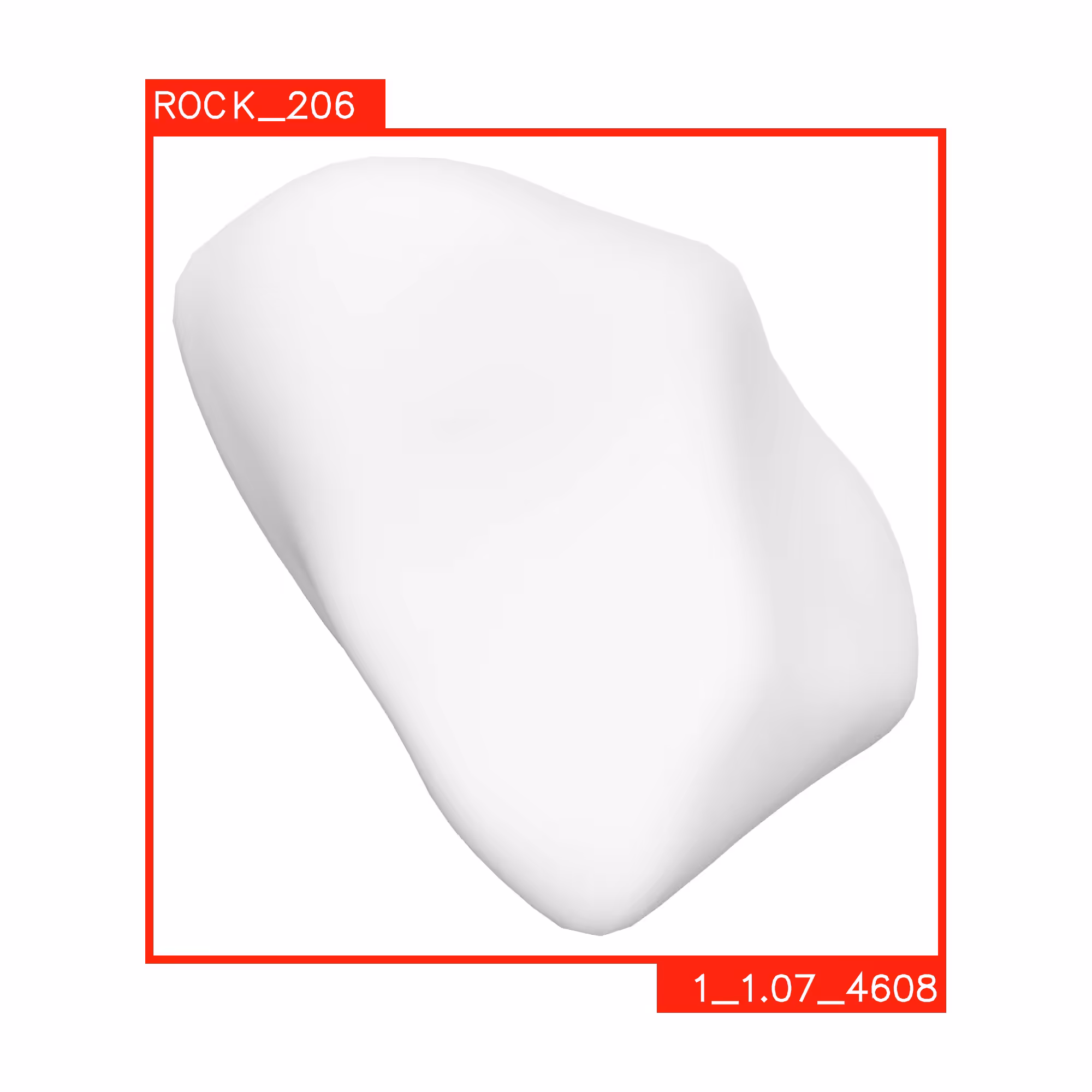 UNSHADED ROCKS: ROCK 206