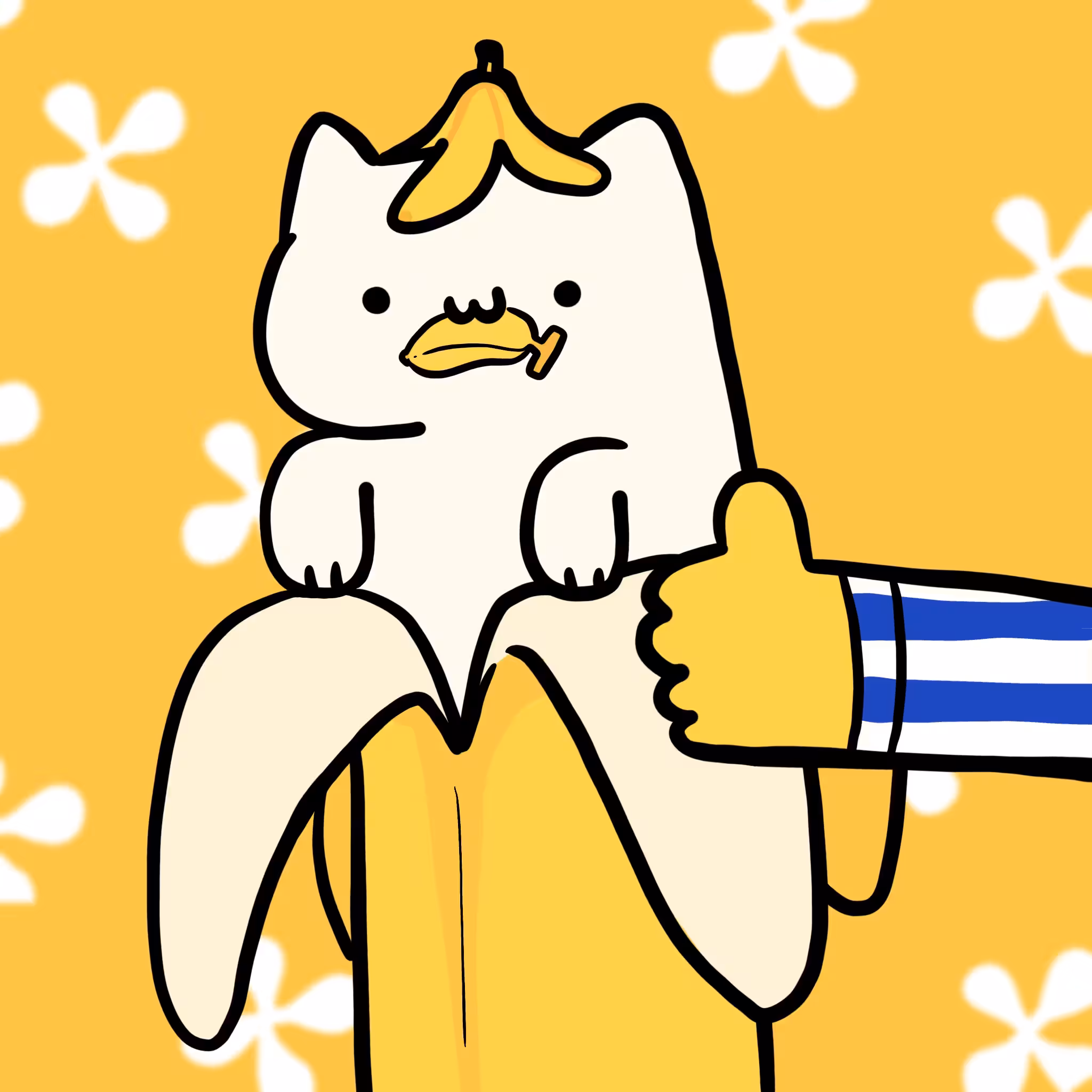 Long Long Cat: Long long Banana cat #072