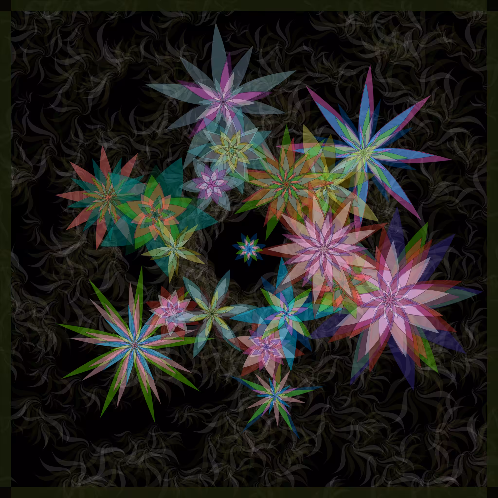 Bezier Garden #87