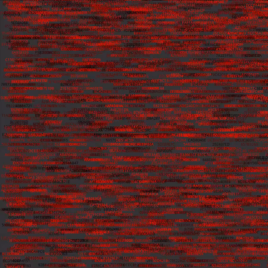 Painting by Random Hexadecimal Numbers #28