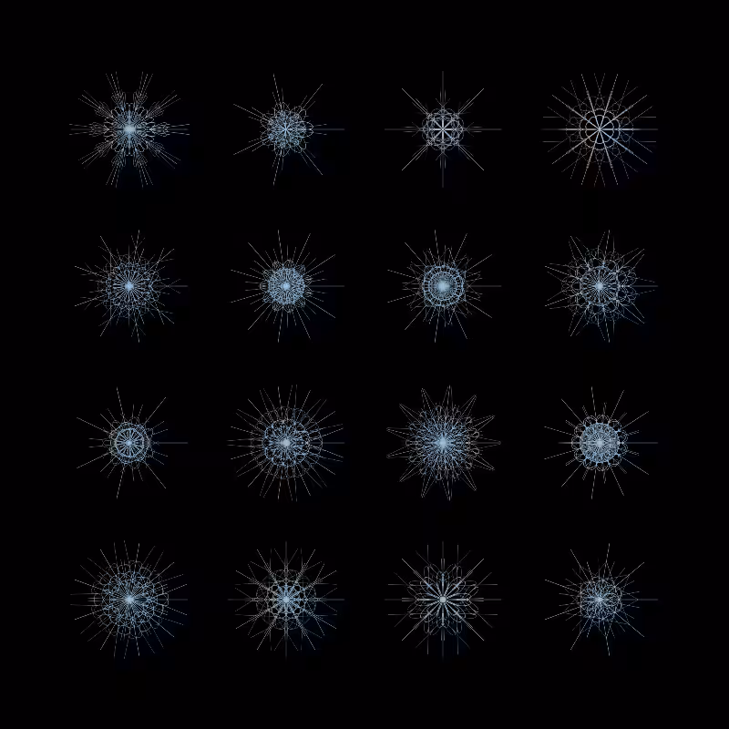Snowflakes #8