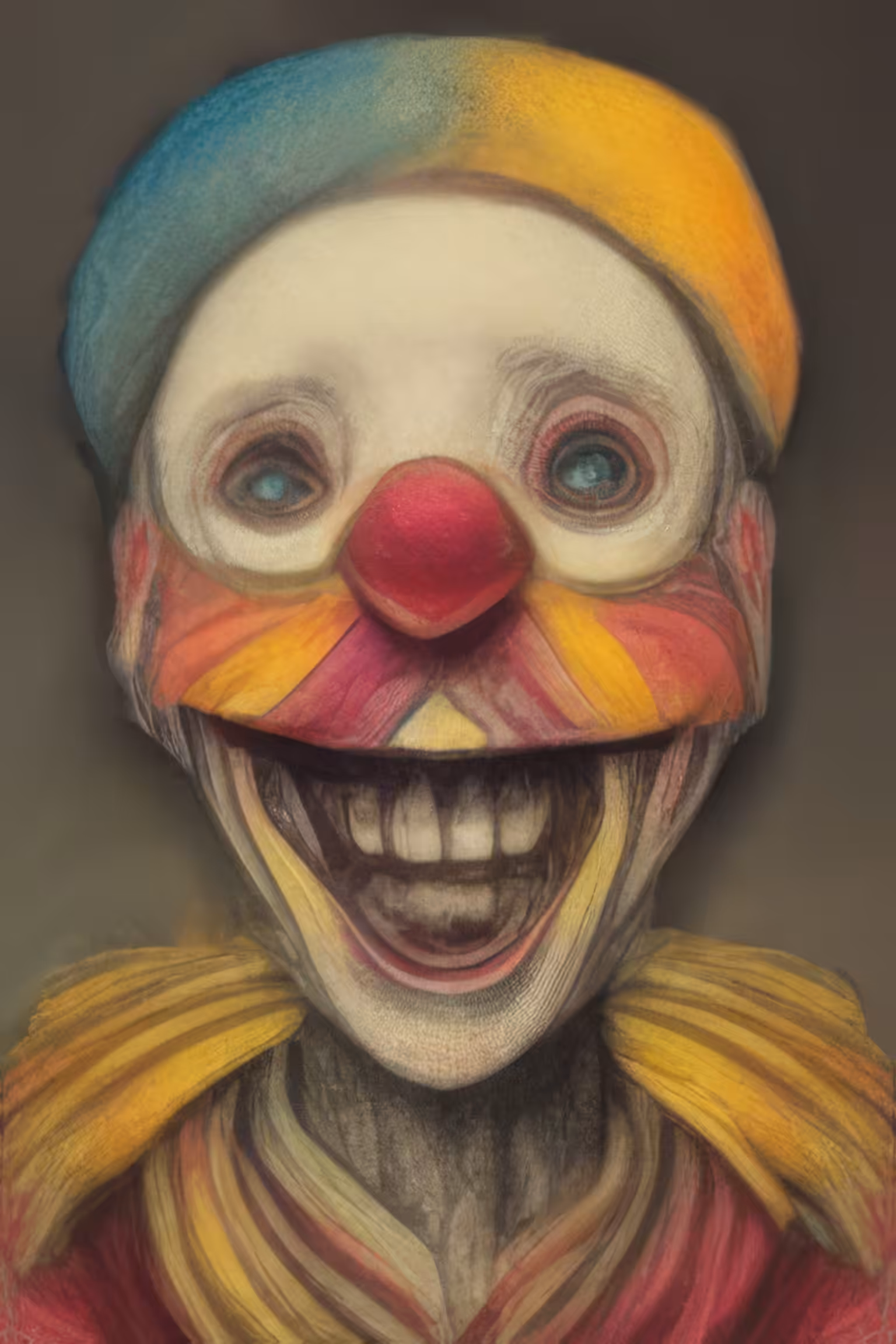 The colour of a clown