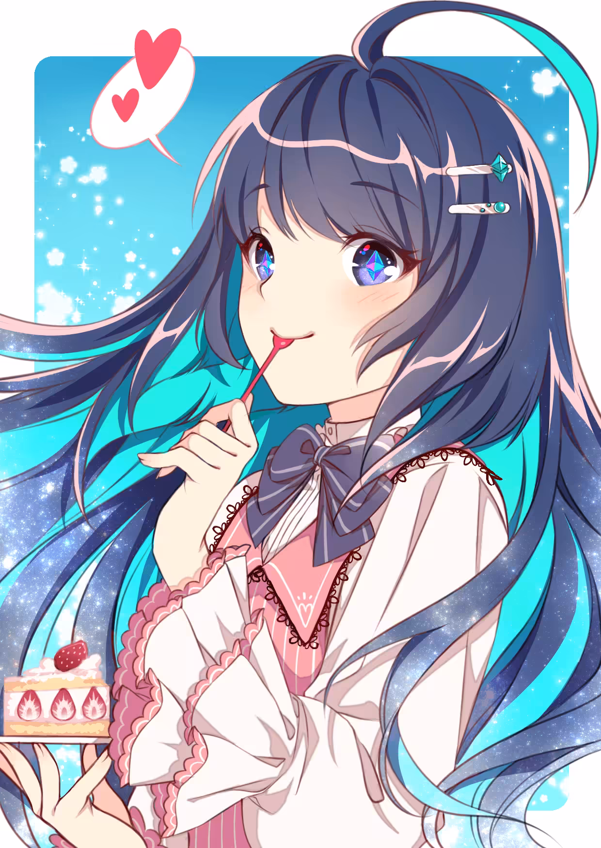 #010 ETH-chan with cake