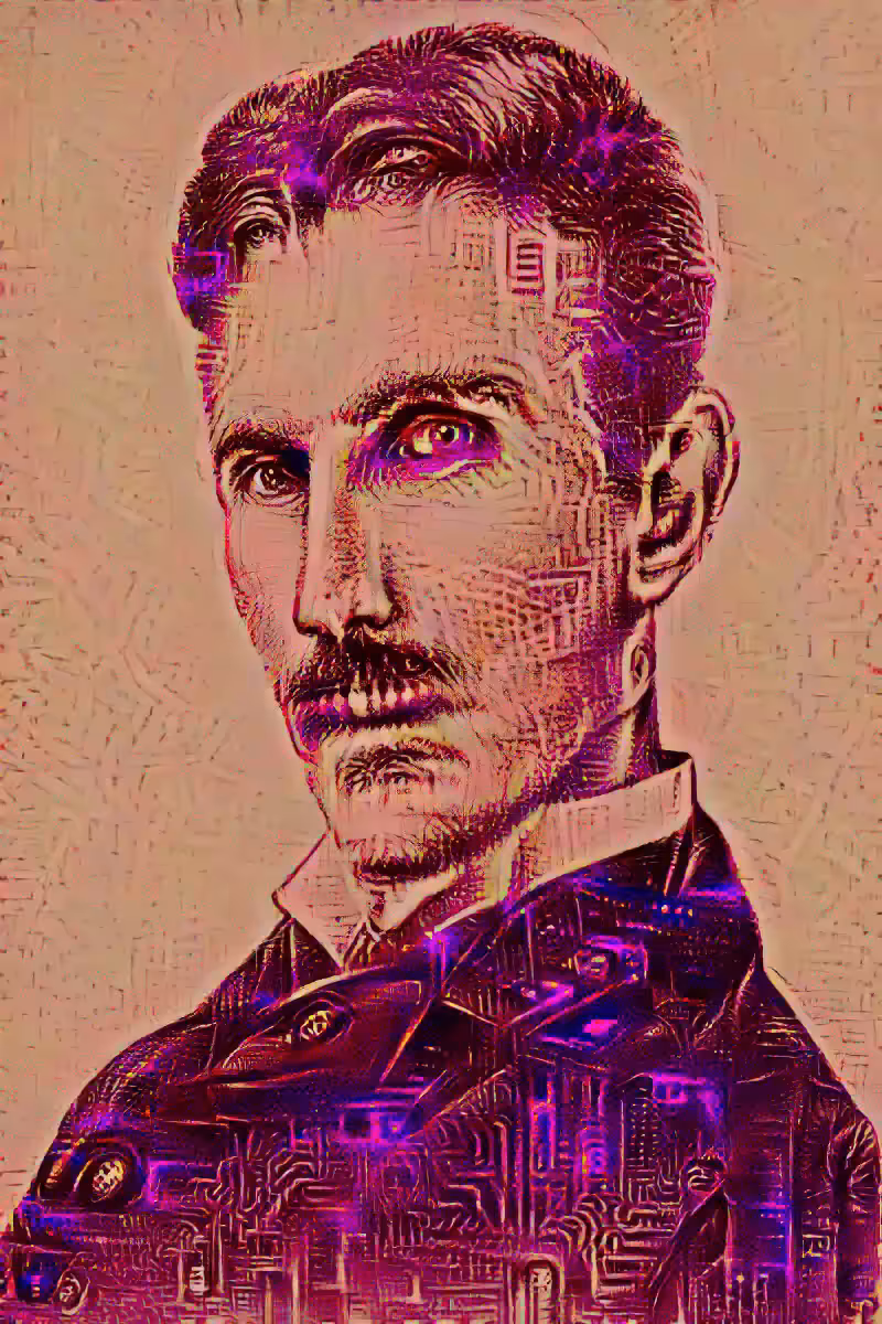 Nikola Tesla (With AI Generated Music)