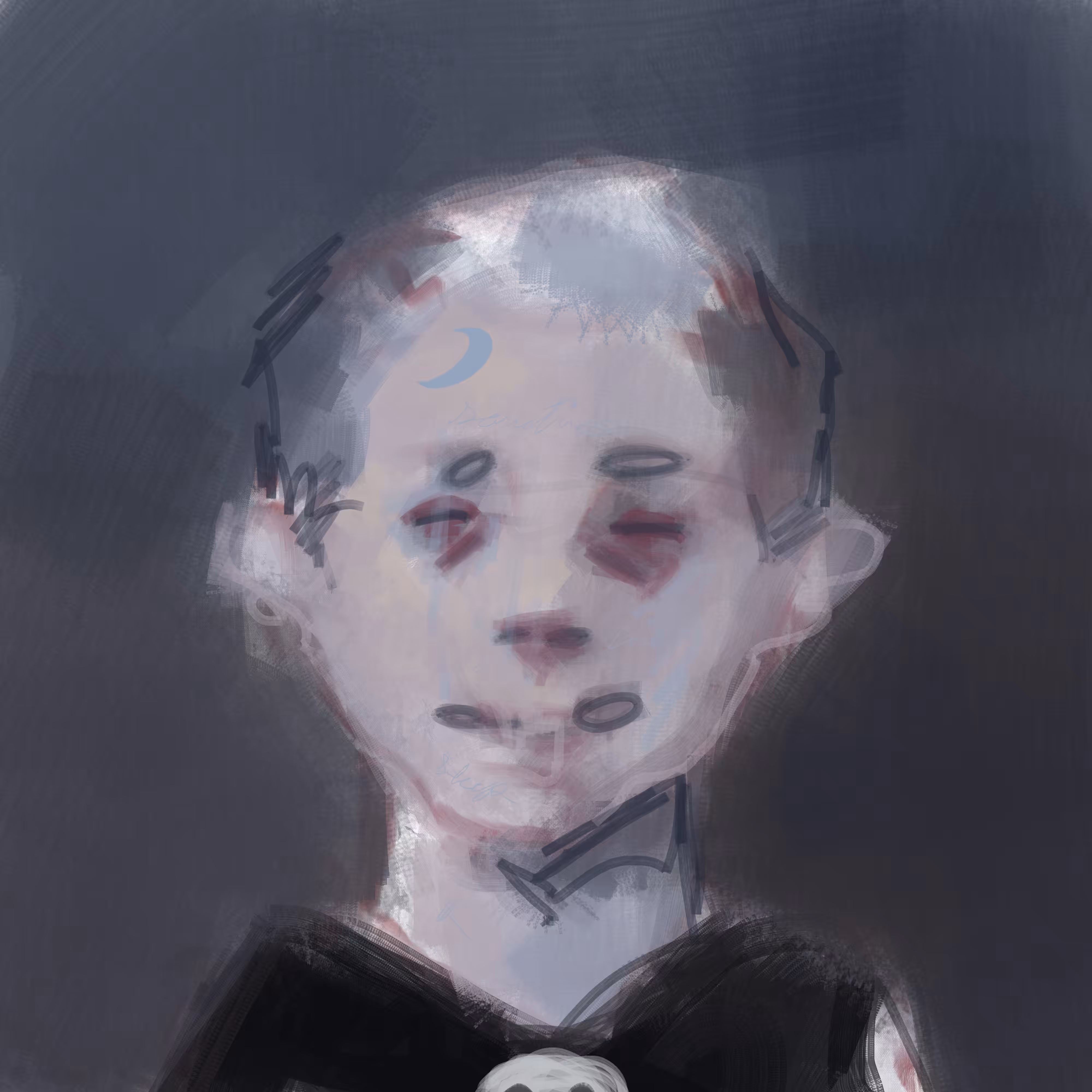 Oil PAINtings: Narcolepsy I Teen