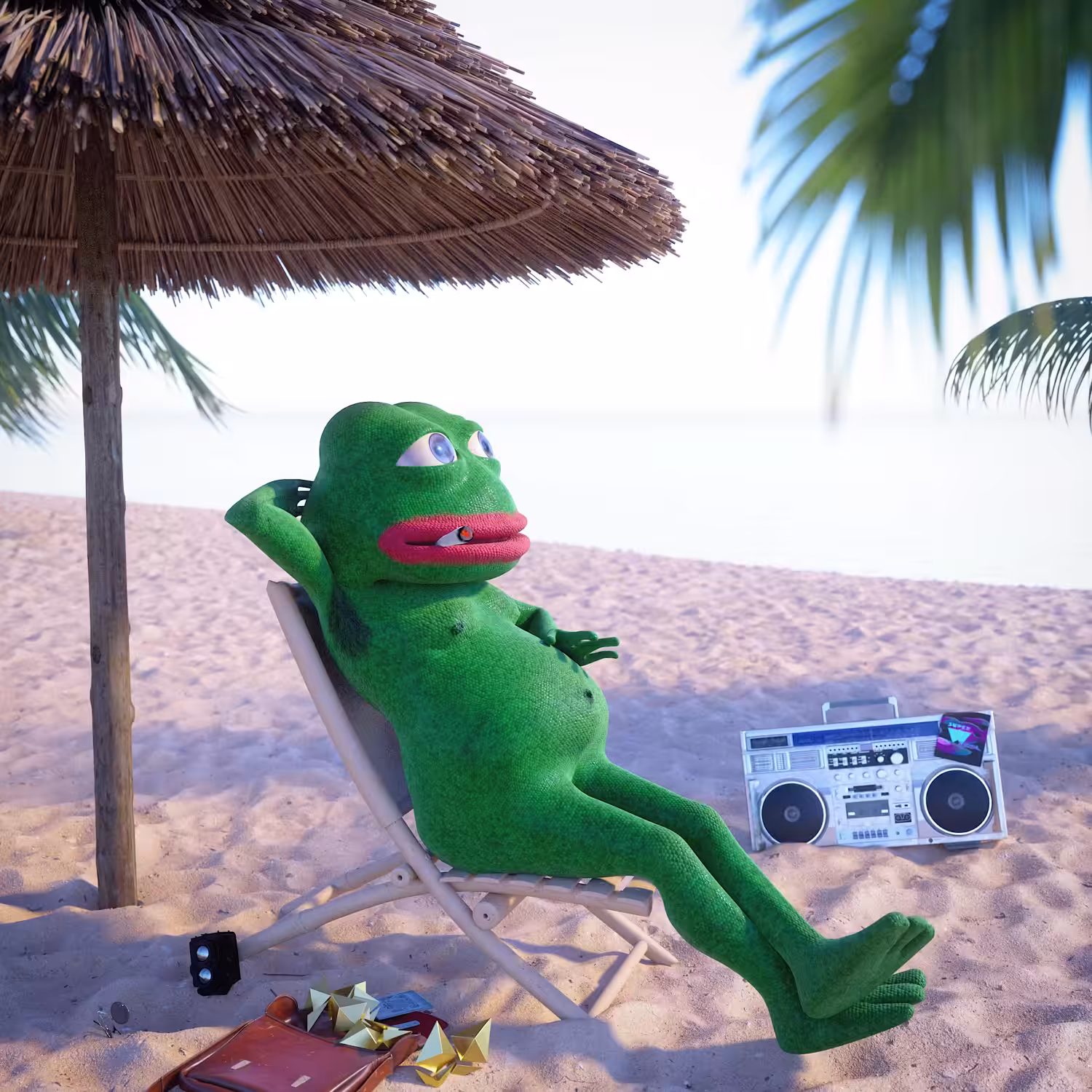 PEPE 🐸 goes on vacations 🏖️