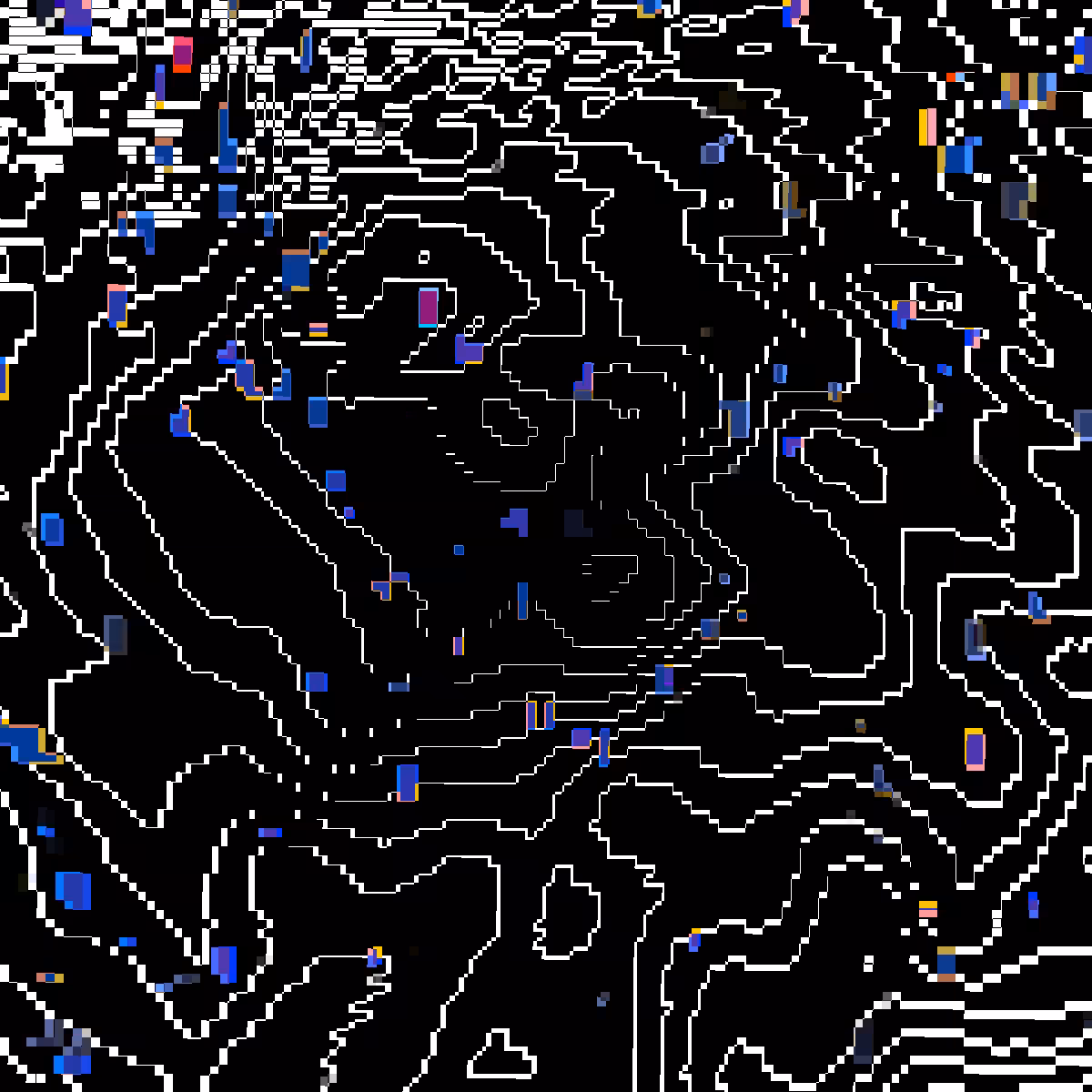Pixel Topography #77