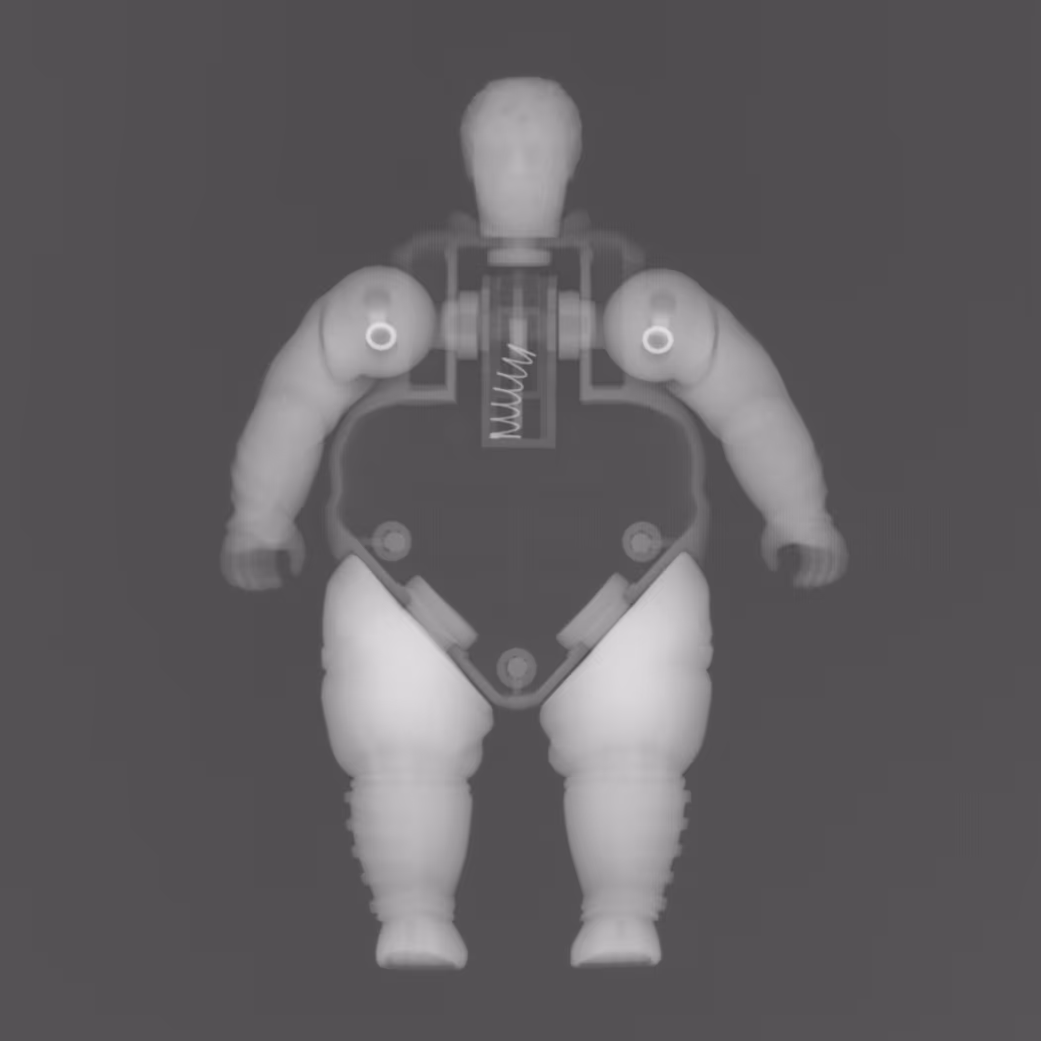 Baron Harkonnen Action Figure (1984) X-ray