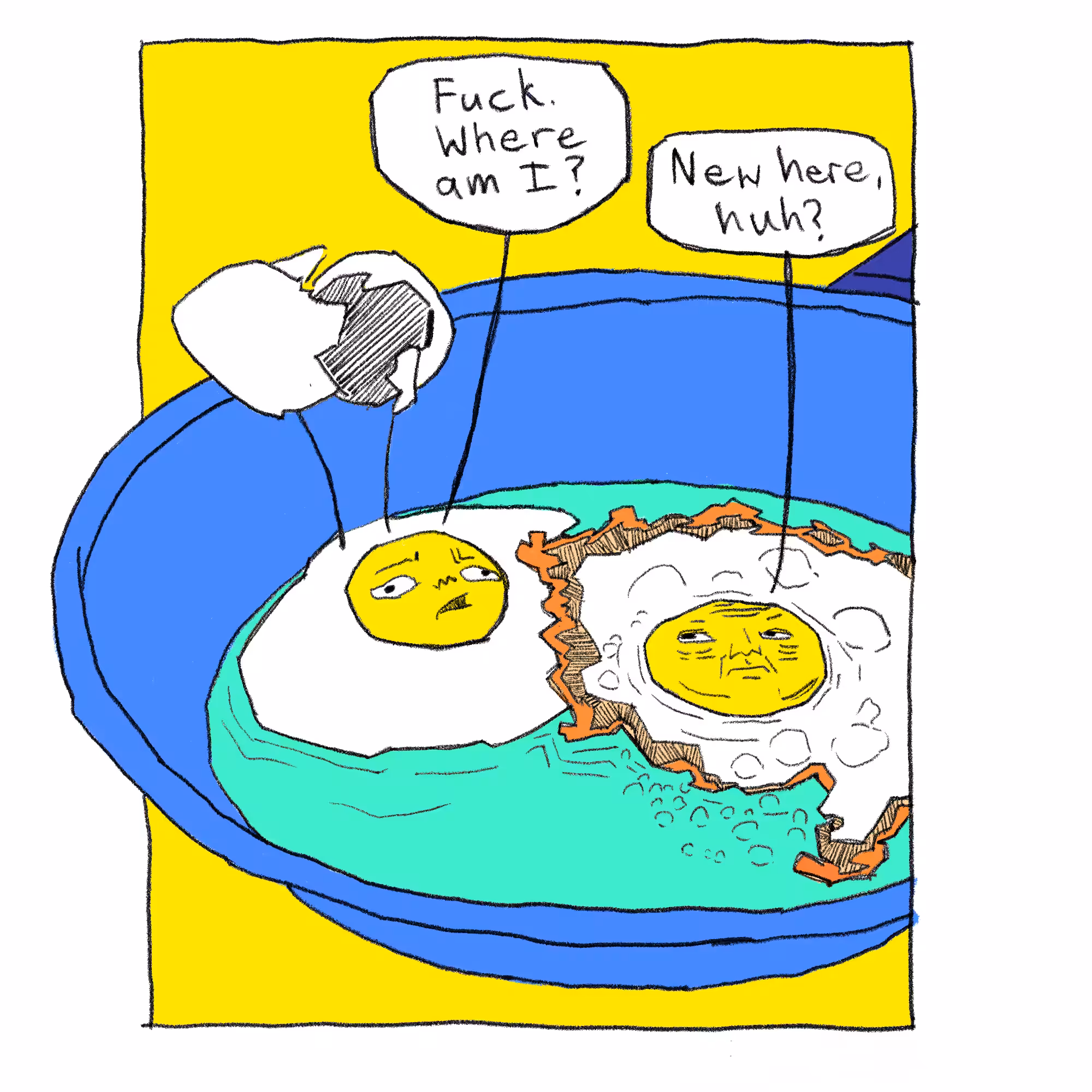 egg comic