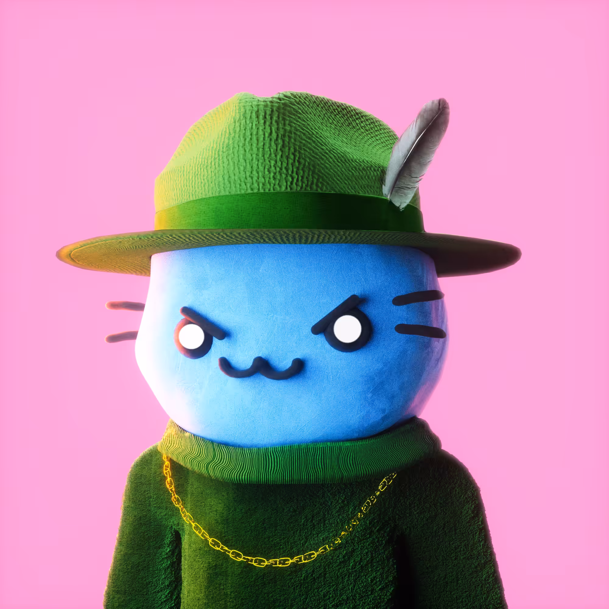 Cool Cat 3D #1814