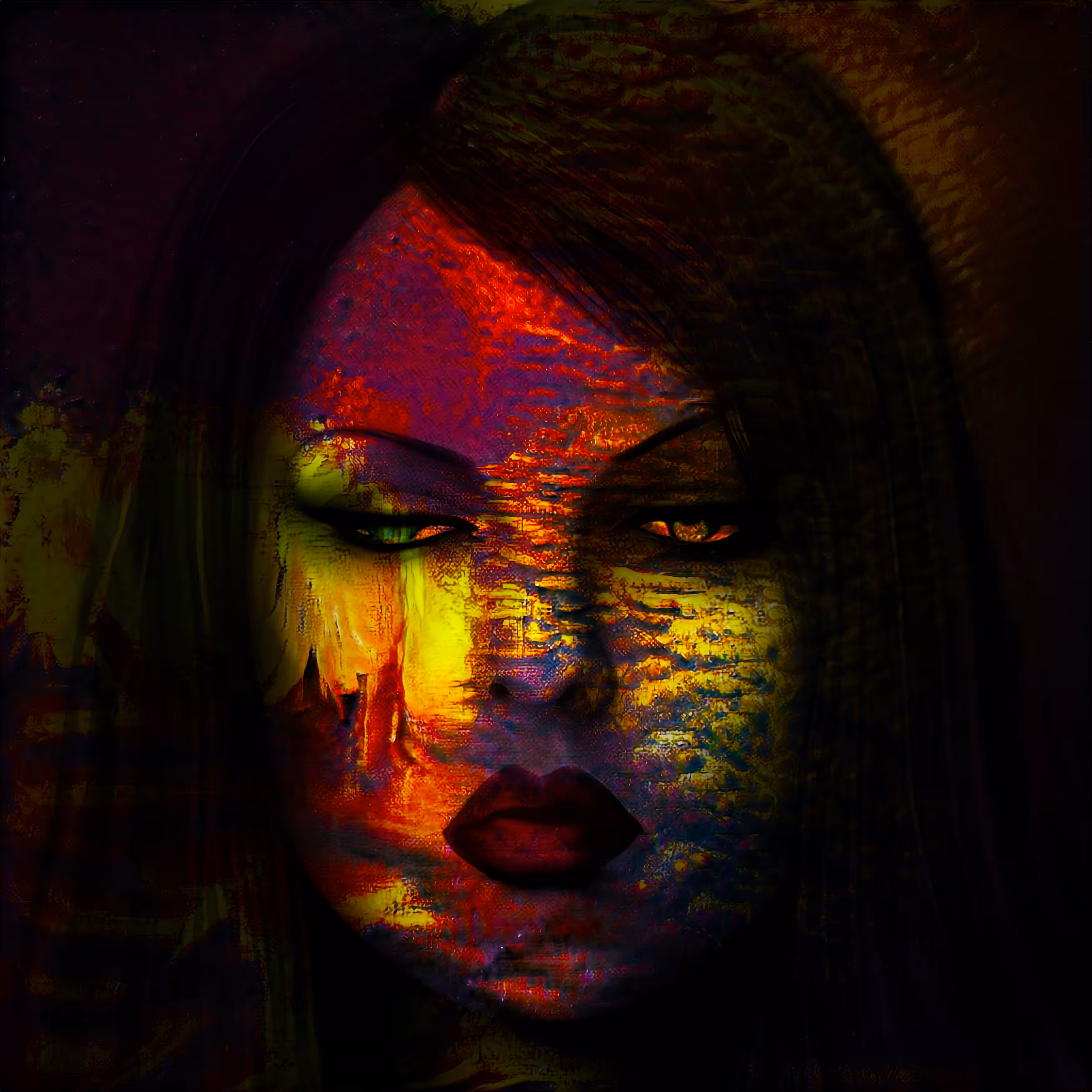 Painted Faces: Vizago #42