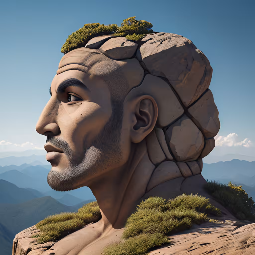 Art in the Age of AI: Page 248 - Stoic Monolith