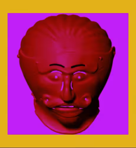 Grotesque Helmet B
