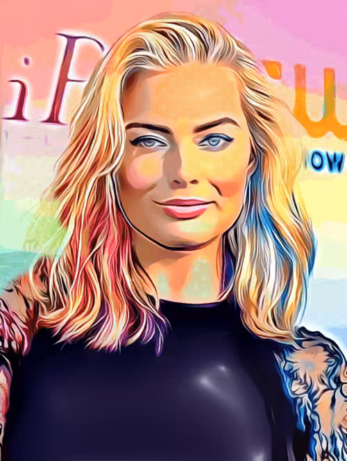Margot Robbie - $1 POLYGON store