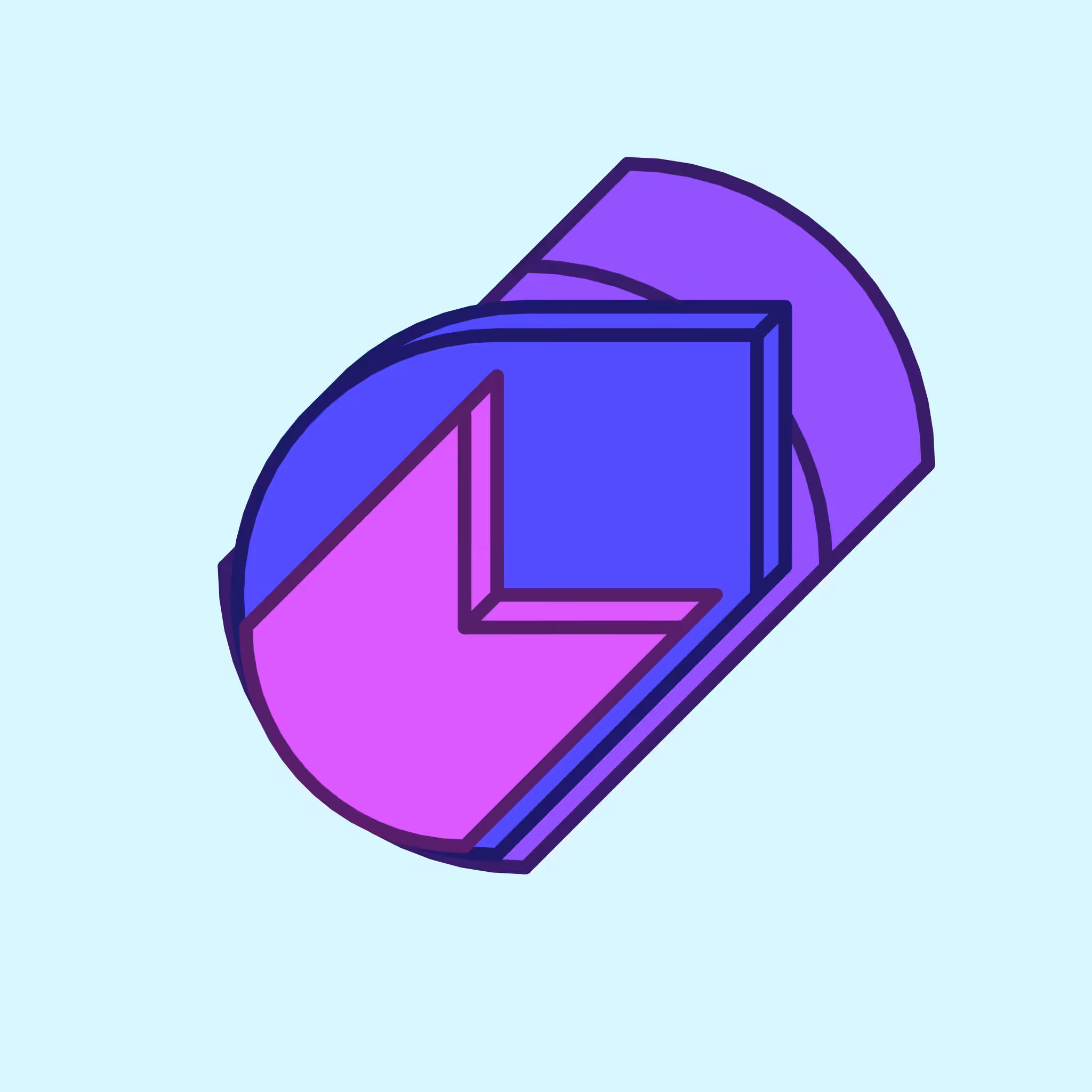 Calm shapes #1022