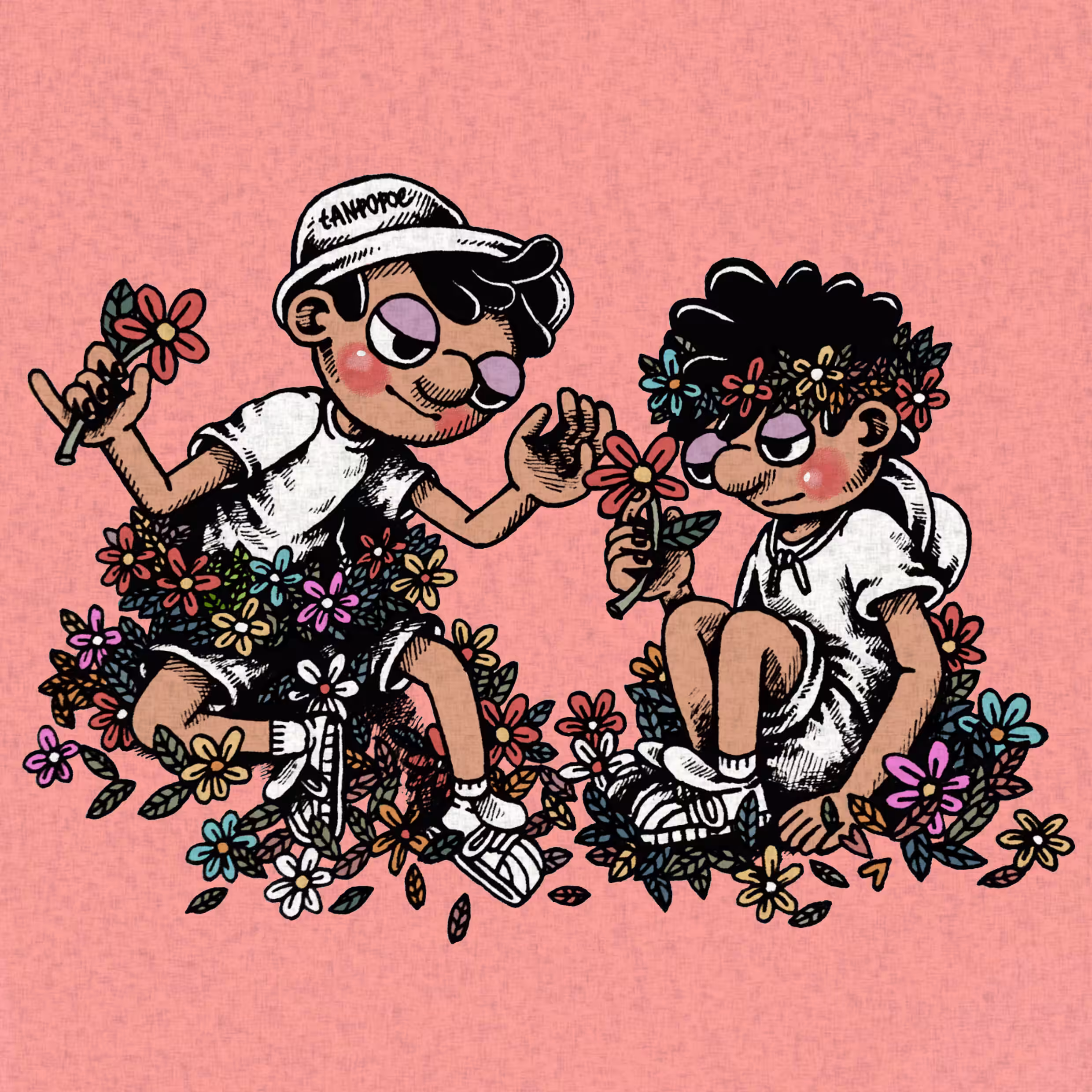 collection tanpopoe: my flowr and your flower