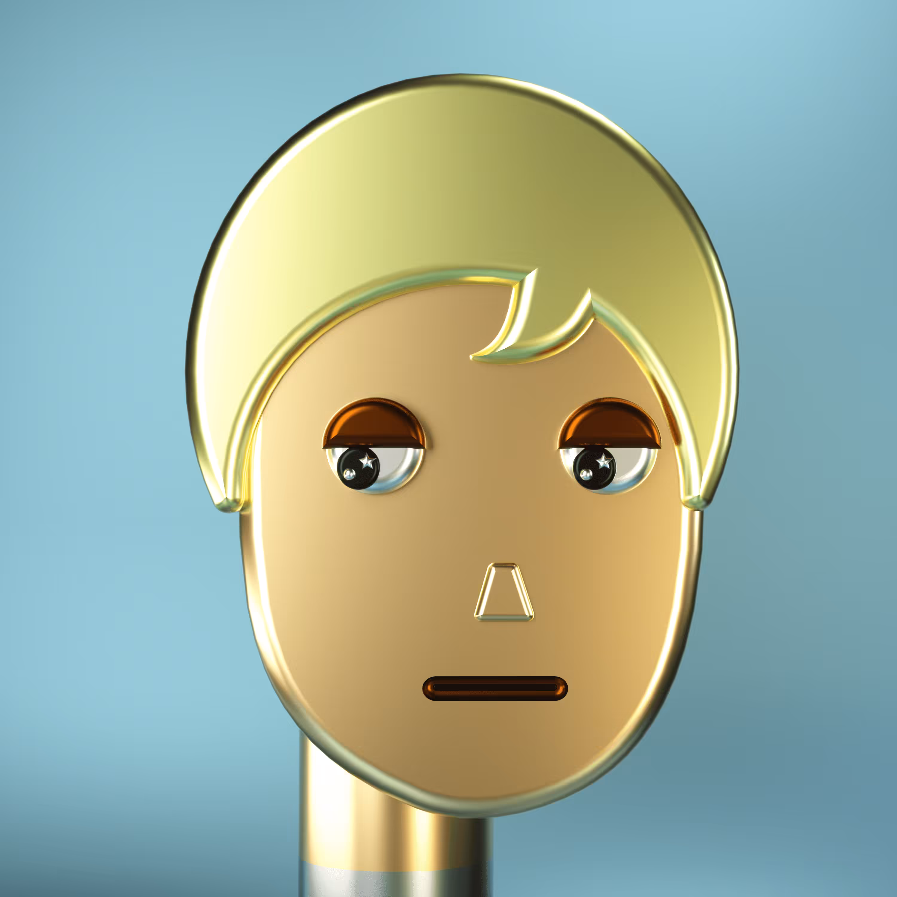 3D Chrome Punk #0168