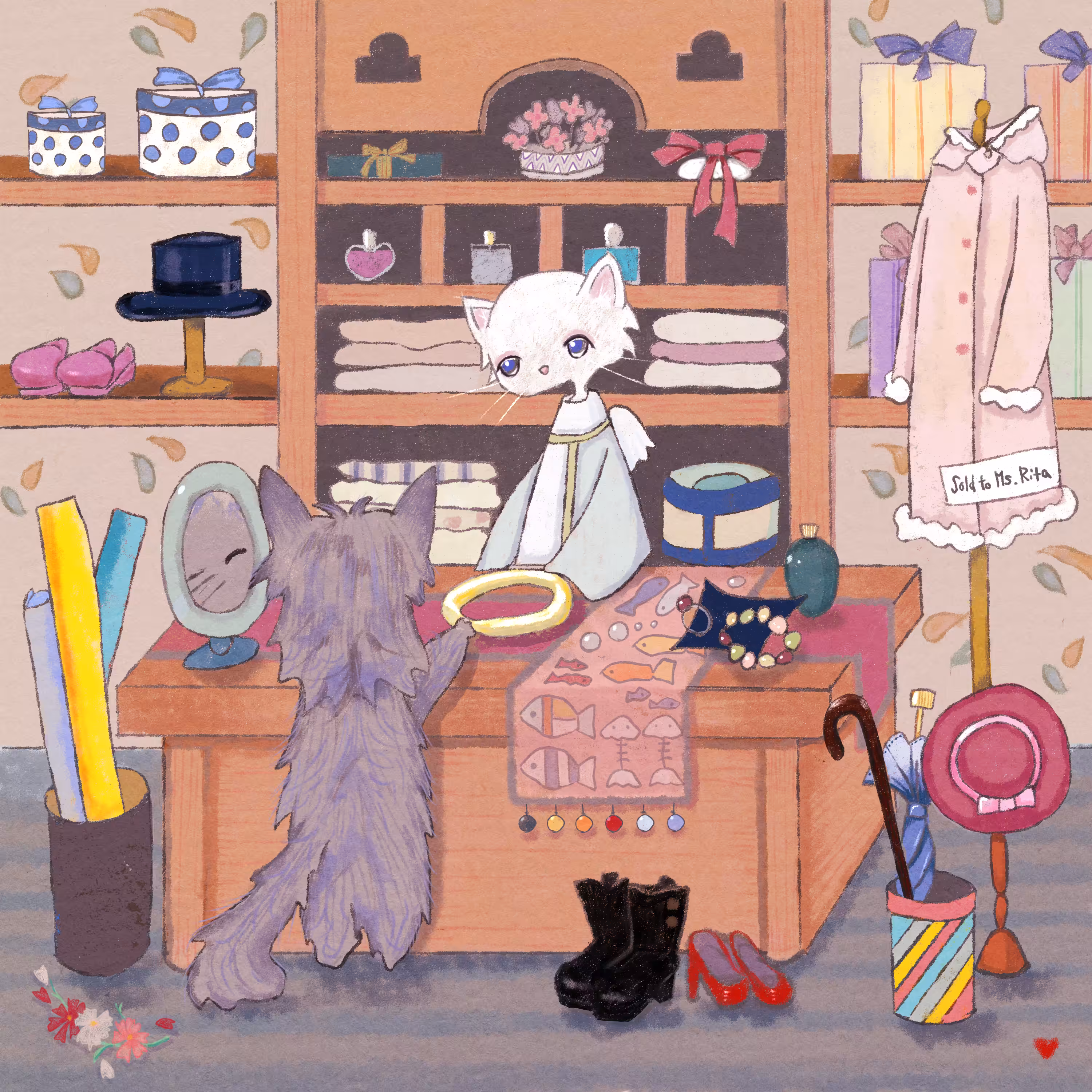 JivaCAT Artworks #5:DressSelection