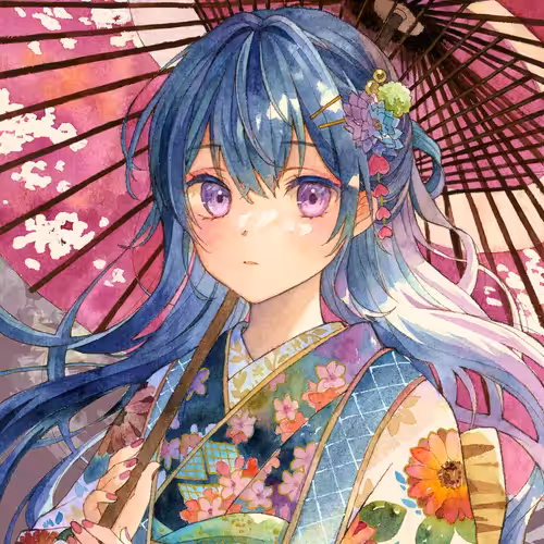 Crypto Kimono Girls #022